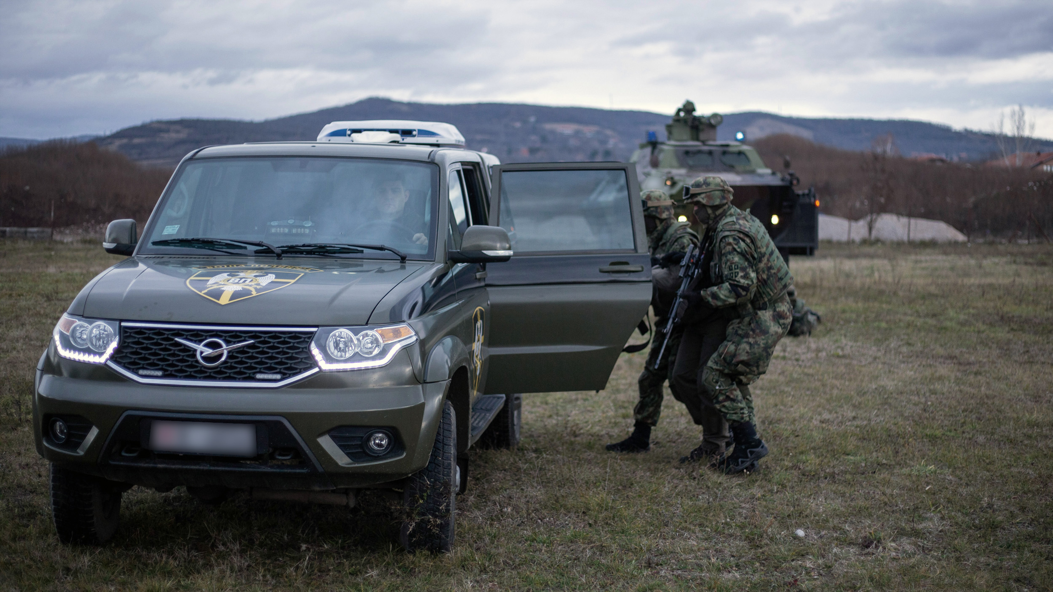 In the battalions of the military police of the Ground Army, the training of professional personnel for combat operations in counter-terrorist operations is ongoing.