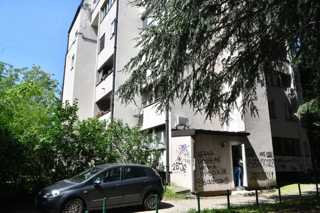 beograd 27.05.2024 ulica dragice koncar br 9 jerkovic mesto gde zivi i gde je ubijen mesto na kome je ubijen Đorđe Mijatović  Foto:Vesna Lalić/Nova.rs