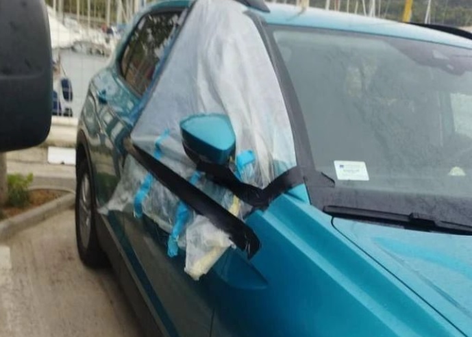Automobil u Splitu