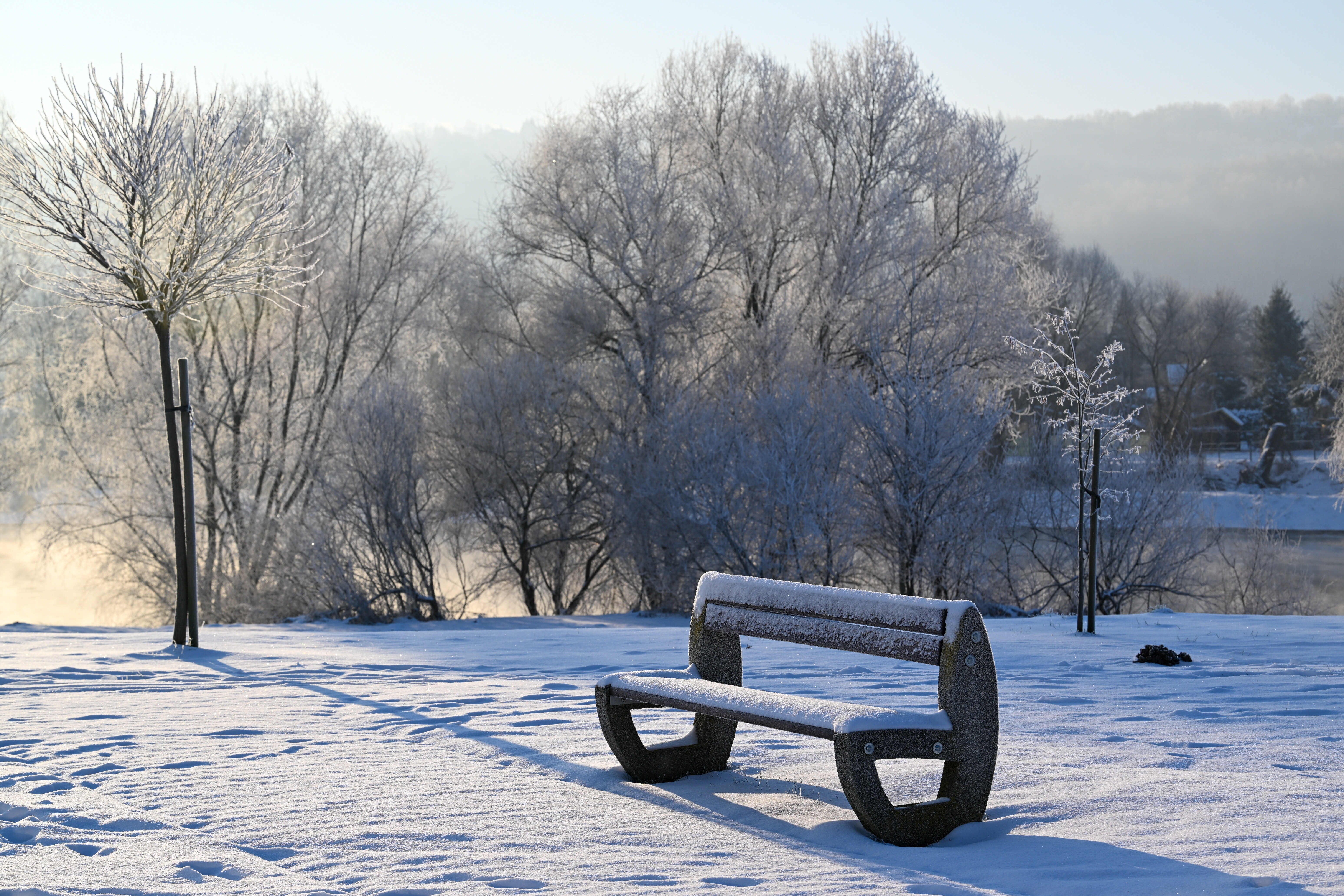 A frosty morning in Przemysl