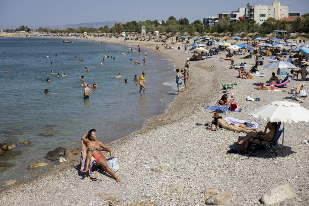 Grčka vrućine Foto:Tanjug/AP Photo/Yorgos Karahalis