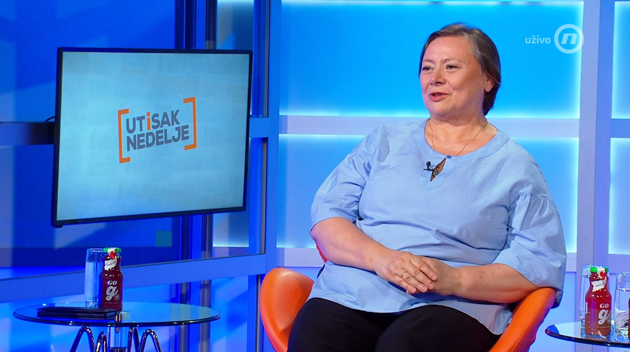 Dragana Đorđević, emisija Utisak nedelje Foto: Nova