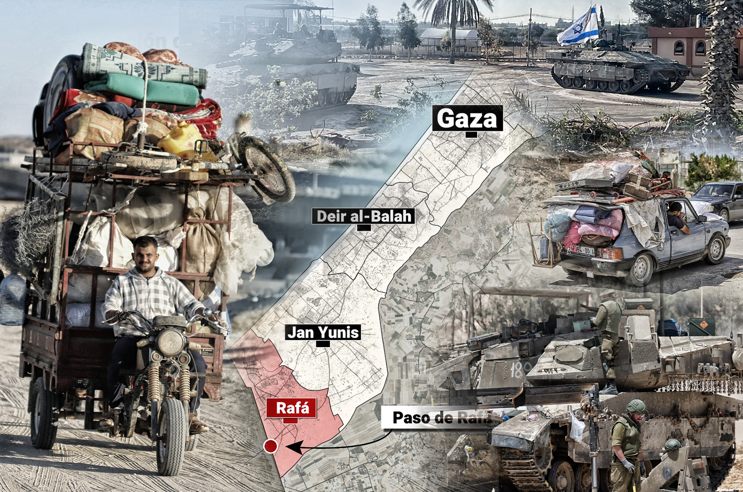 Rafah Crossing in the Gaza Strip