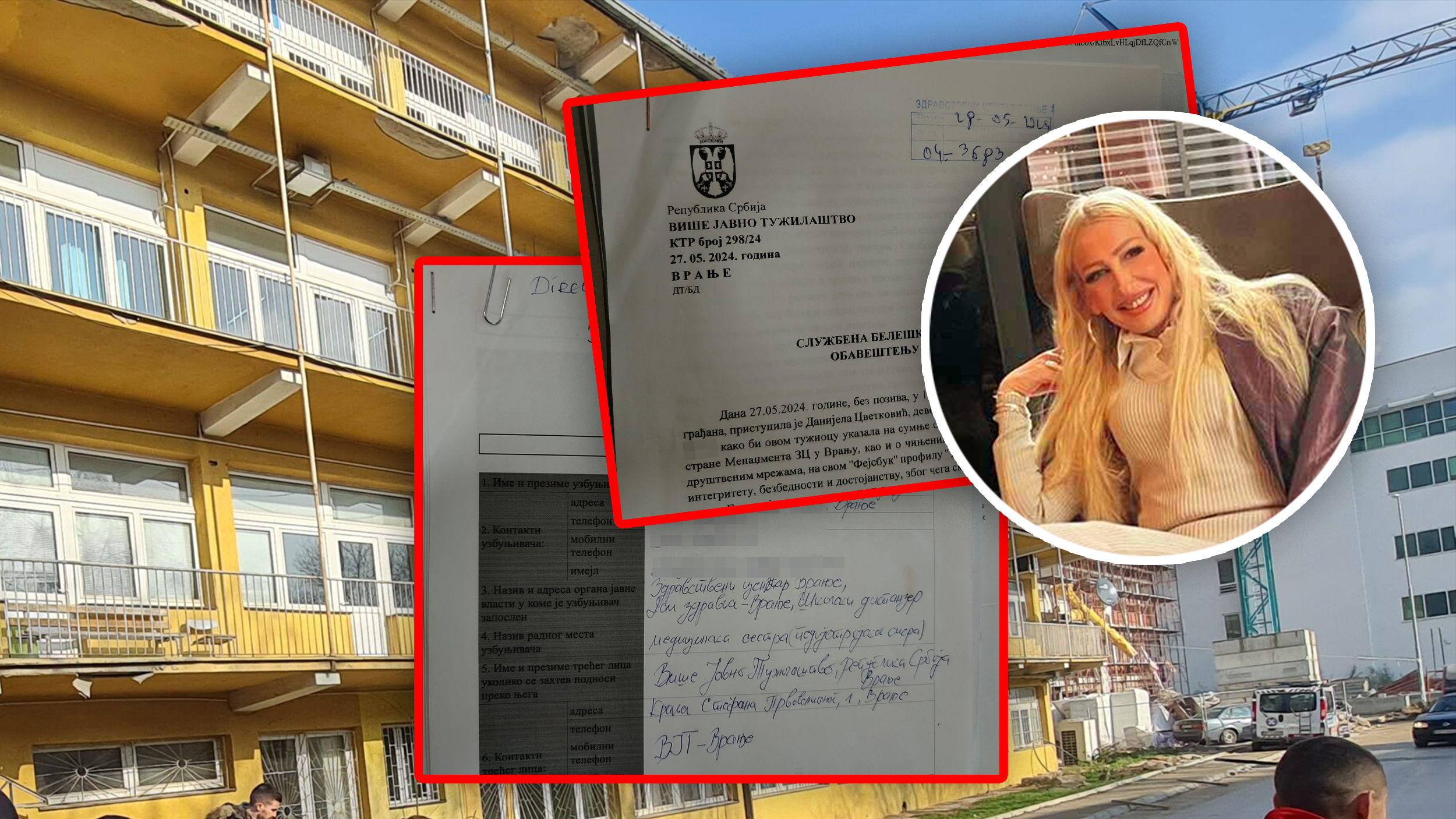 anijela je medicinska sestra koja je zatražila status uzbunjivačice zbog problema u Zdravstvenom centru Vranje, ZC Vranje