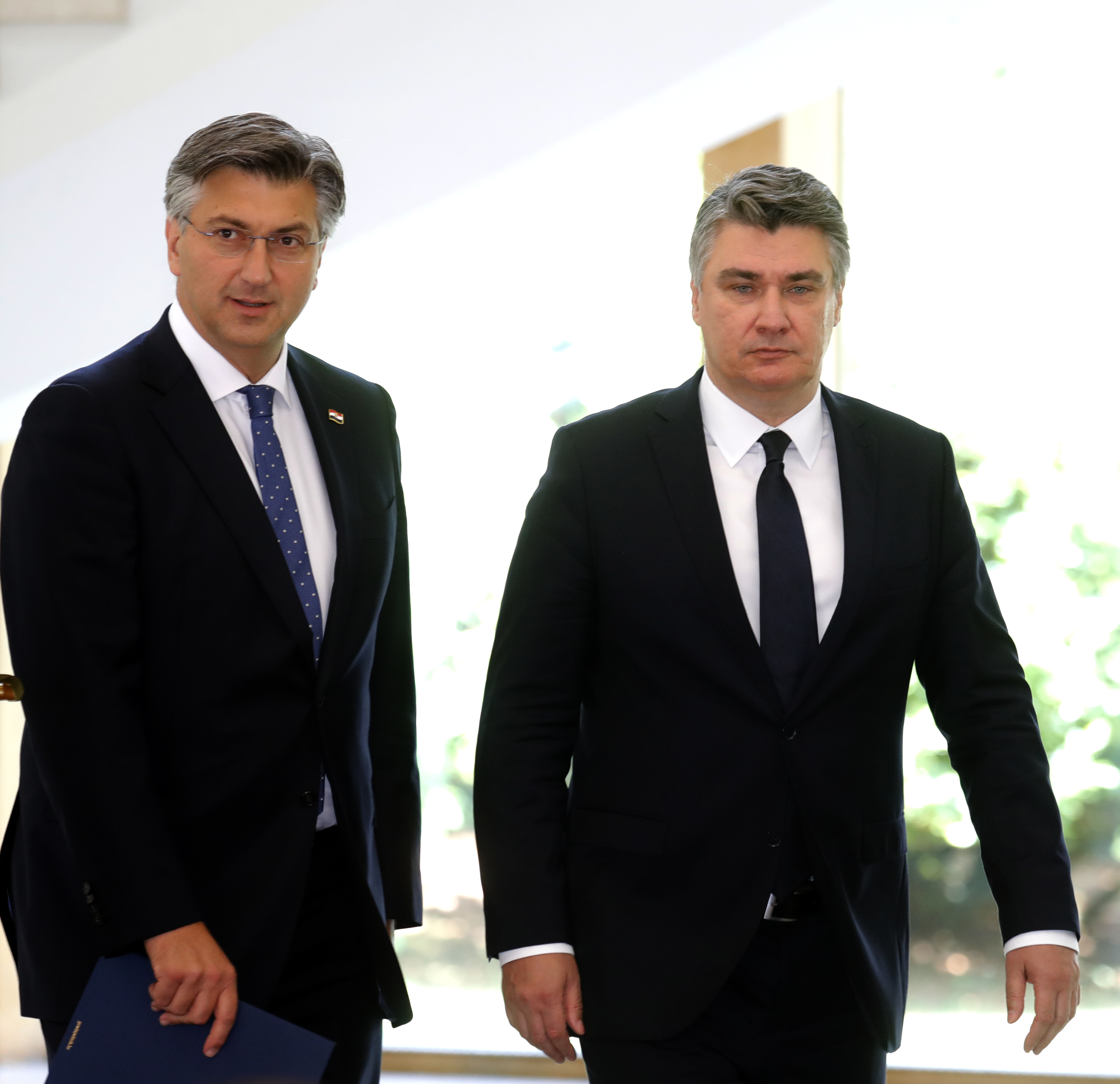 Croatian President Milanovic gives mandate to PM Andrej Plenkovic to form new government