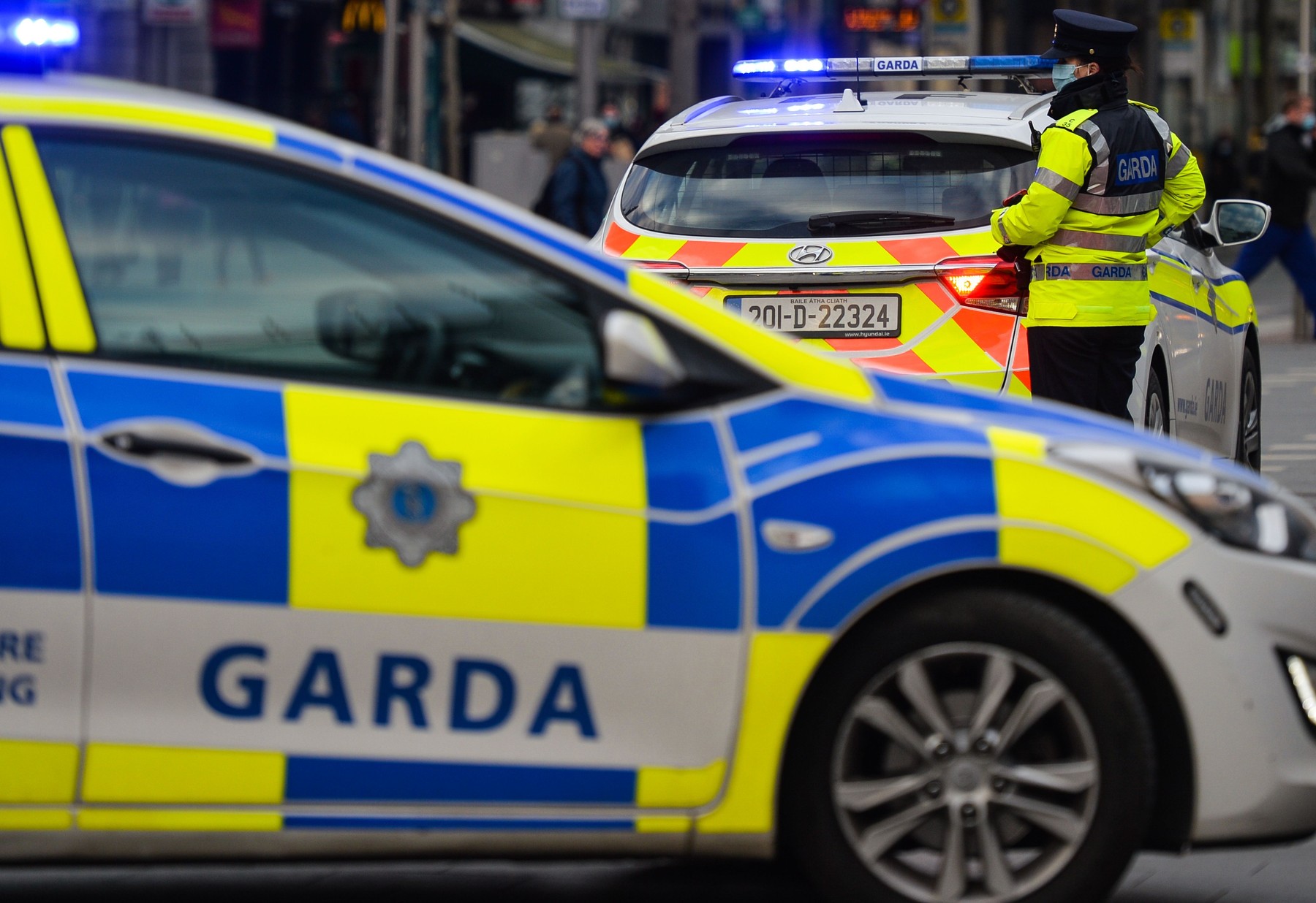 Garda Checkpoints In Ireland, Dublin - 19 Nov 2020