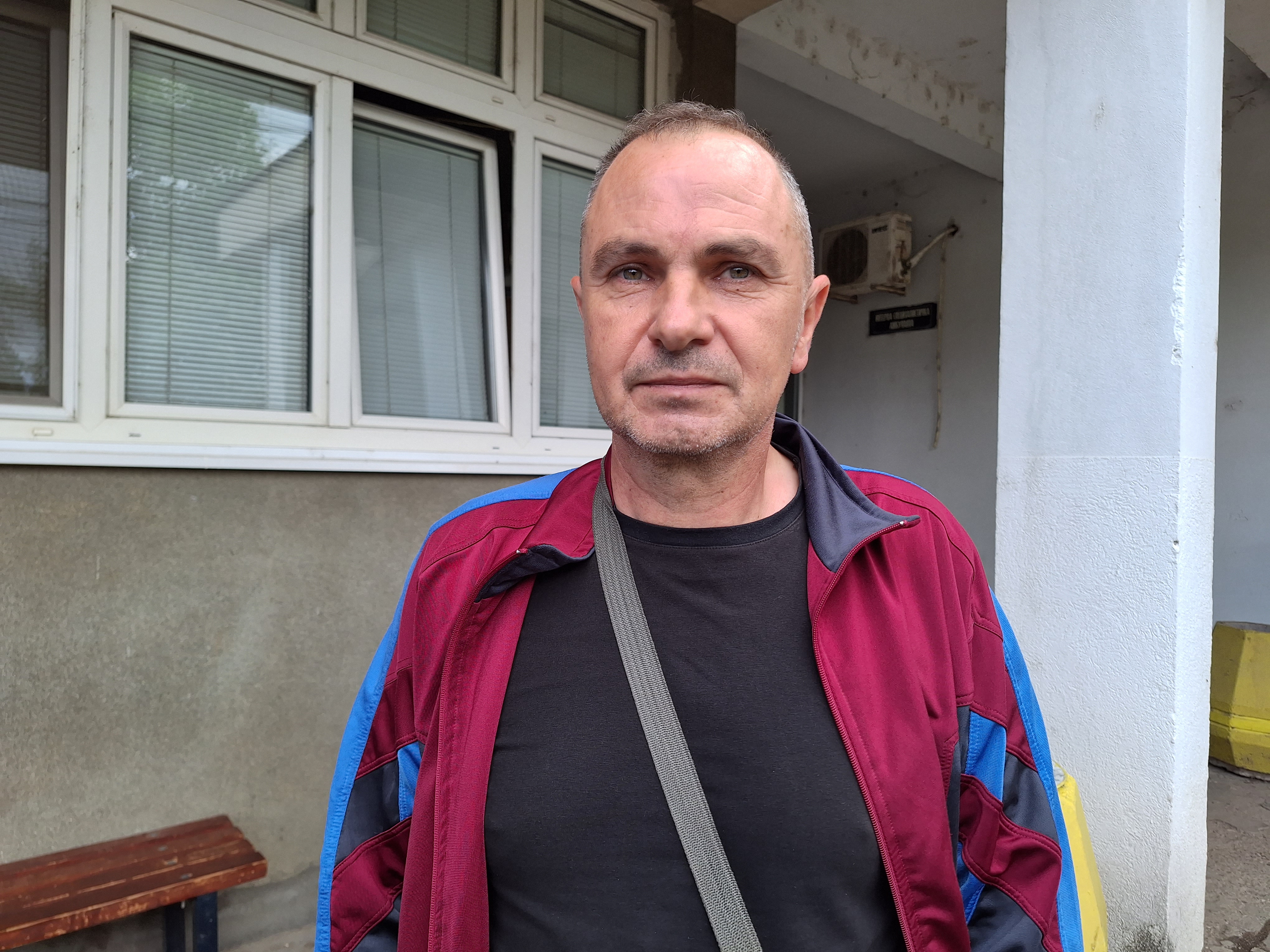muskarac koga je ujela svinja, sin Milovan Dinić