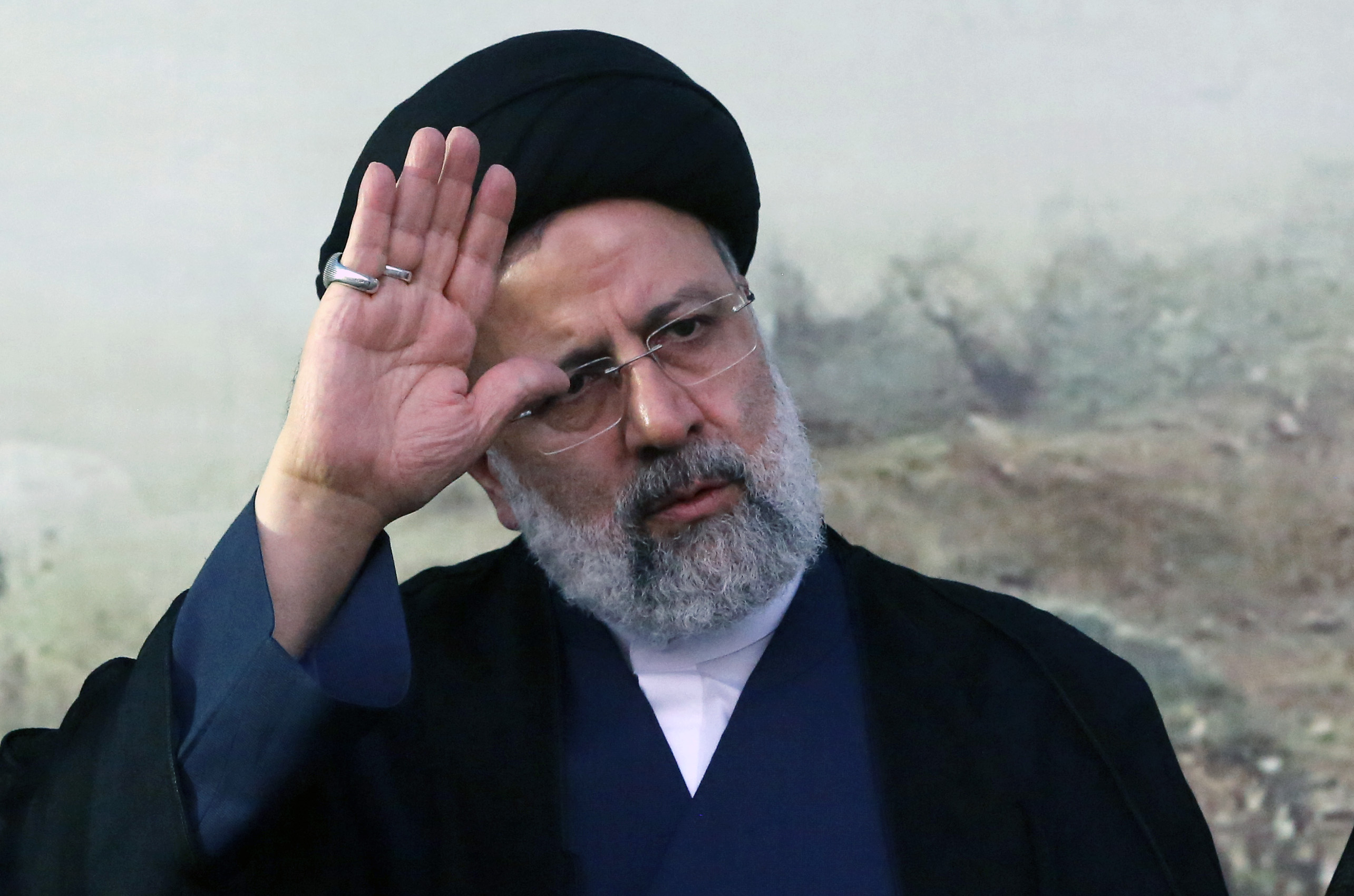 Iranian presidential candidate Ebrahim Raisi campaign