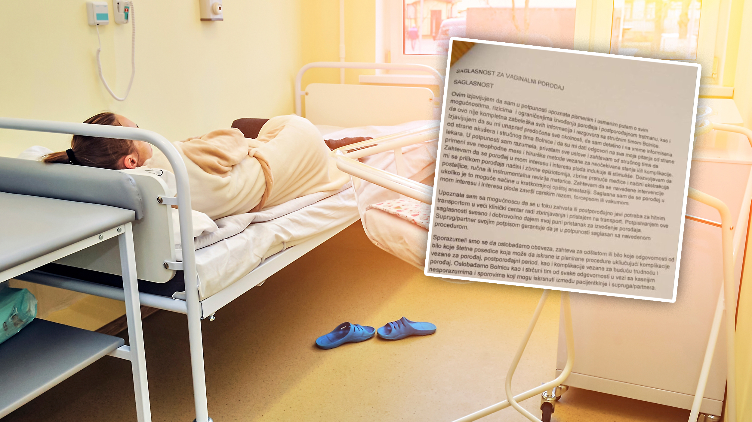 U porodilištima trudnice potpisuju da lekare i bolnicu oslobađau svake odgovornosti ako tokom porođaja nešto crane po zlu