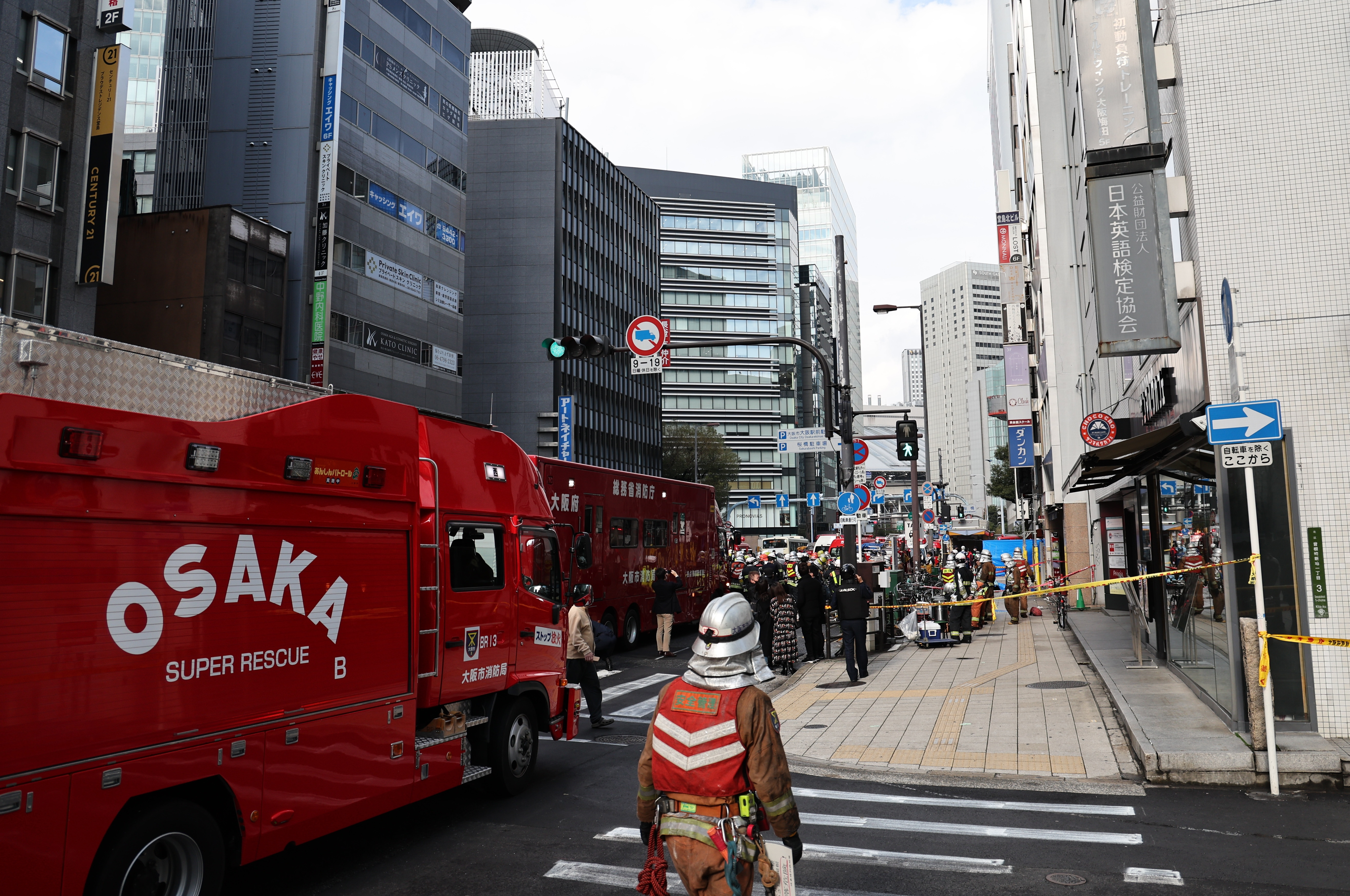At least 27 people feared dead in Osaka fire