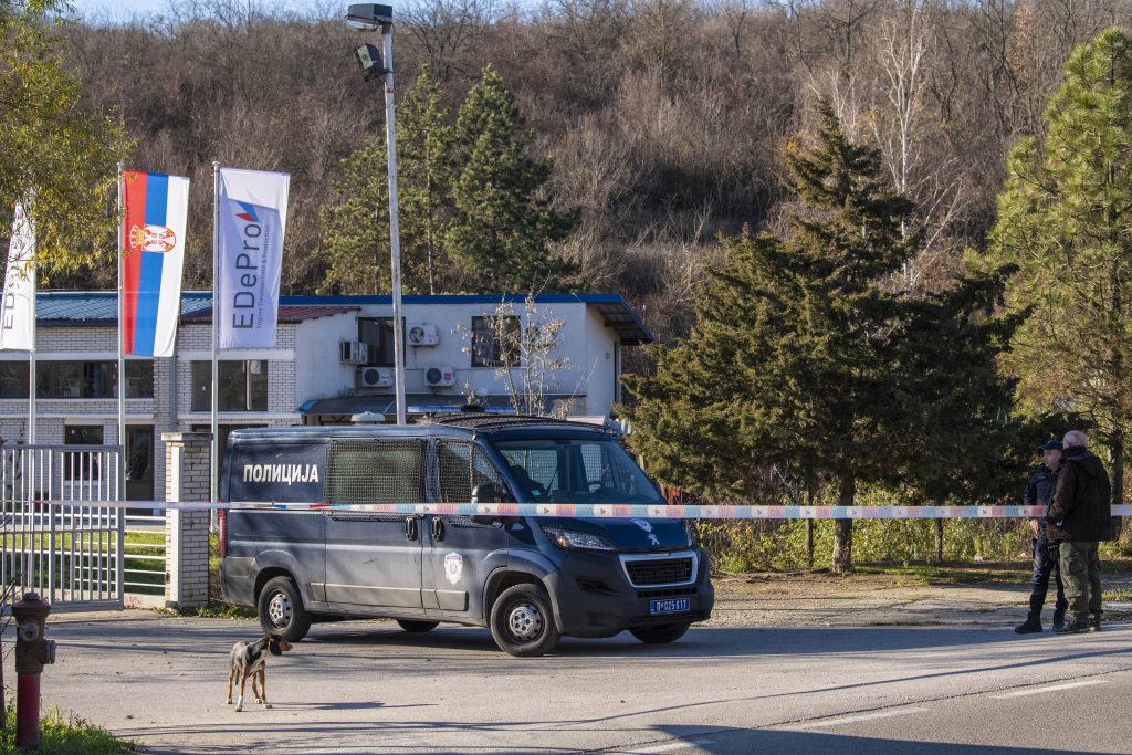 Beograd 01. decembar 2021. Lestane posledice eksplozije, eksplozija fabrike oruzja, protivgradnih raketa fabrika Edepro Foto:Dragan Mujan/Nova.rs