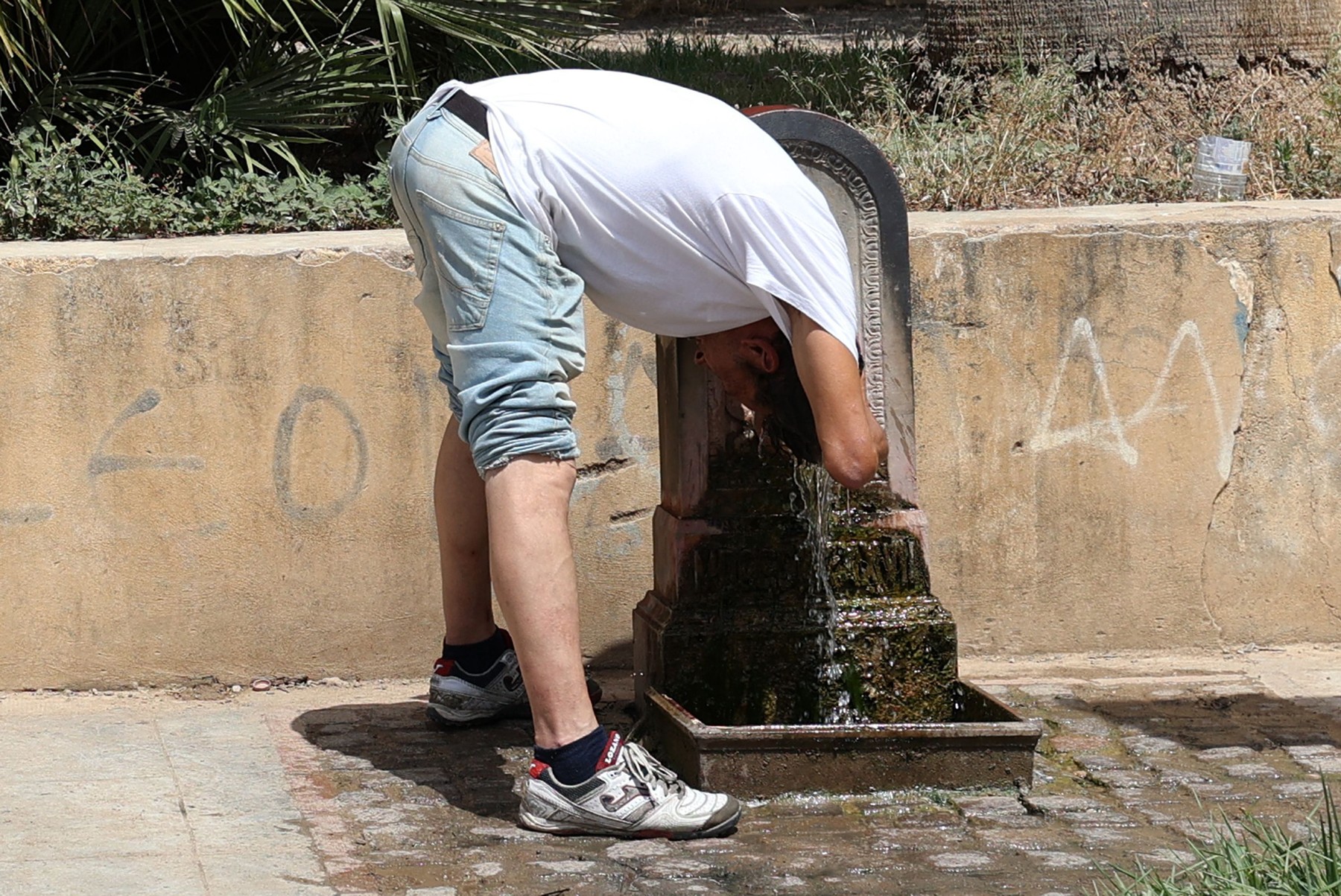 Heat wave hits Sicily, Italy - 16 Jul 2023