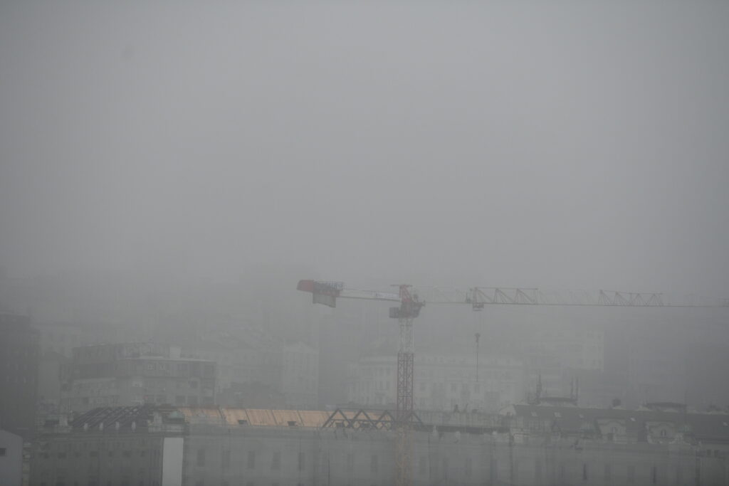 Beograd 20. novembar 2022. Zagadjenje vazduha Foto:Vesna Lalić/Nova.rs