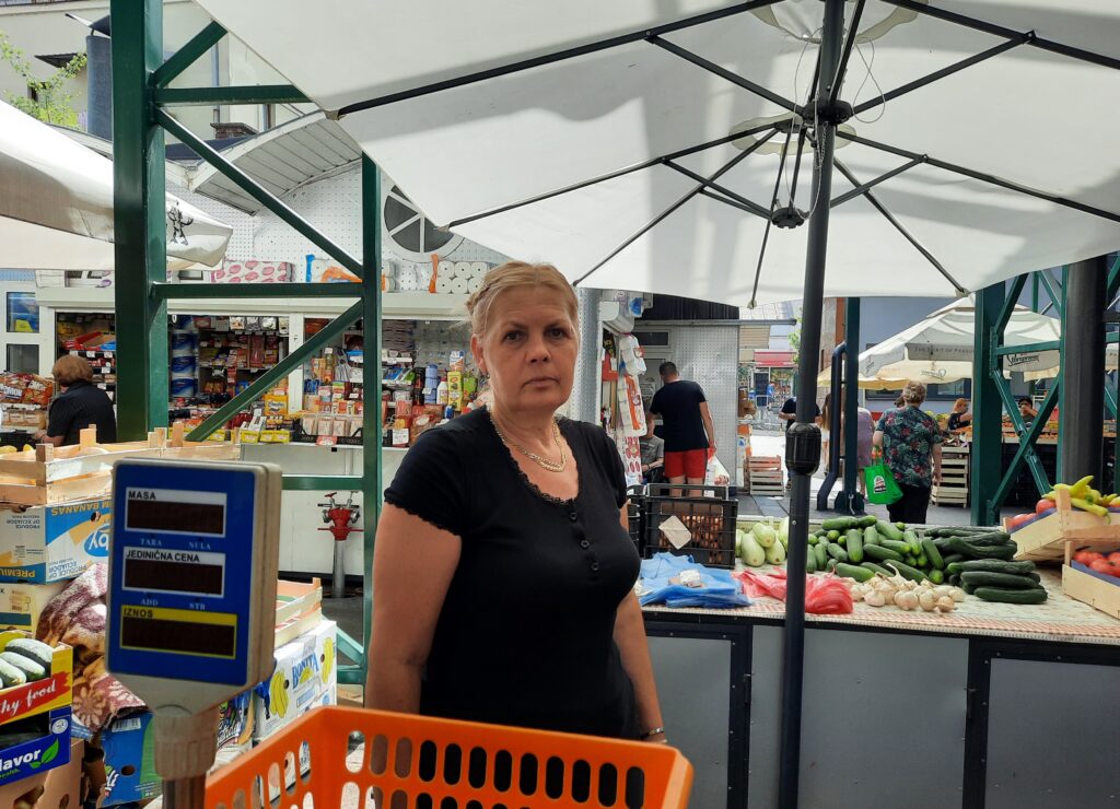 Užice, pijaca, krov na pijaci u Užicu, prodavci i kupci Foto: Slavica Panić/Nova.rs