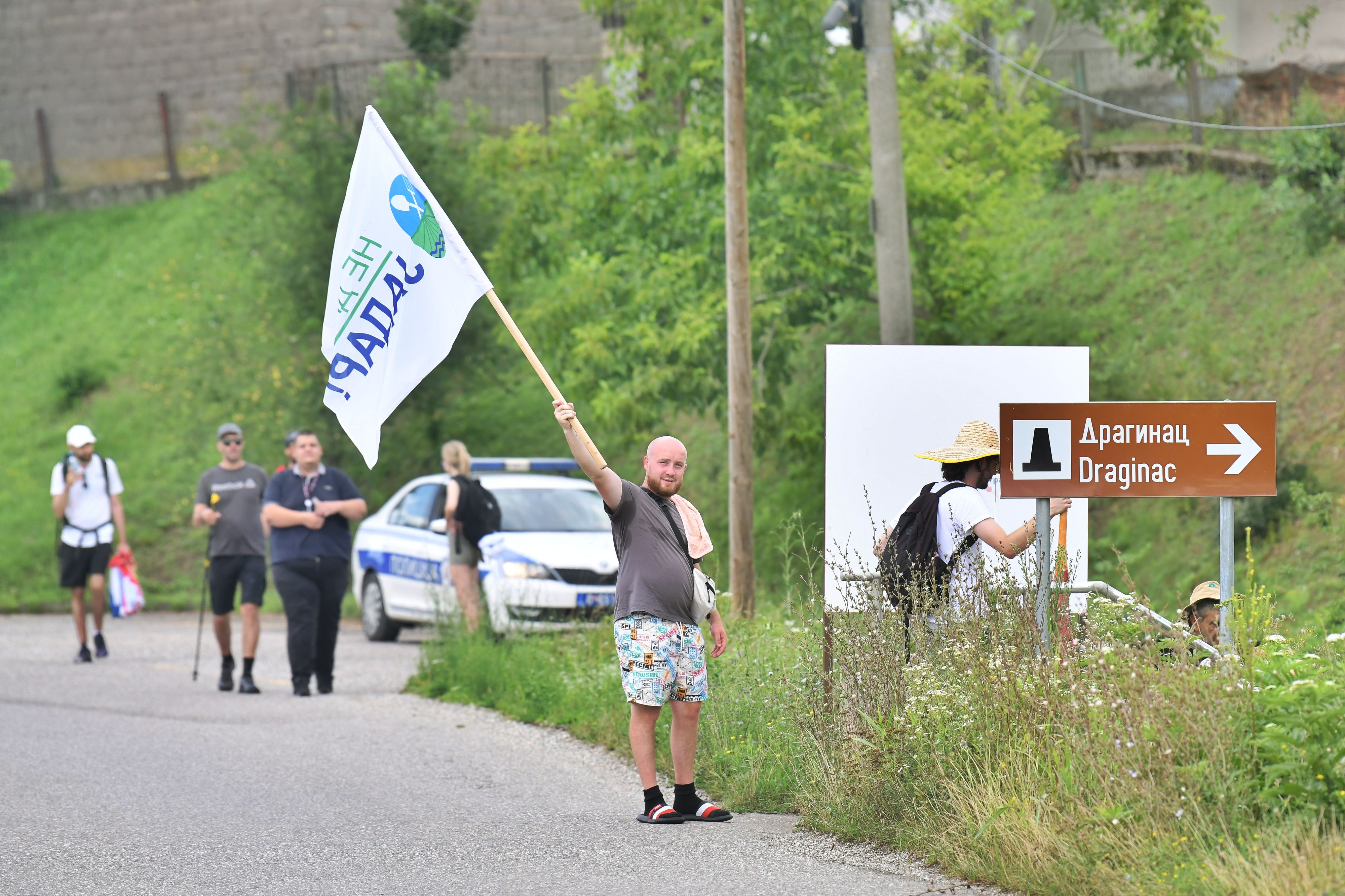 Marš na Drinu, Ne damo Jadar, Rio Tinto, litijum. Kreni Promeni pešačenje do Gornjih Nedeljica