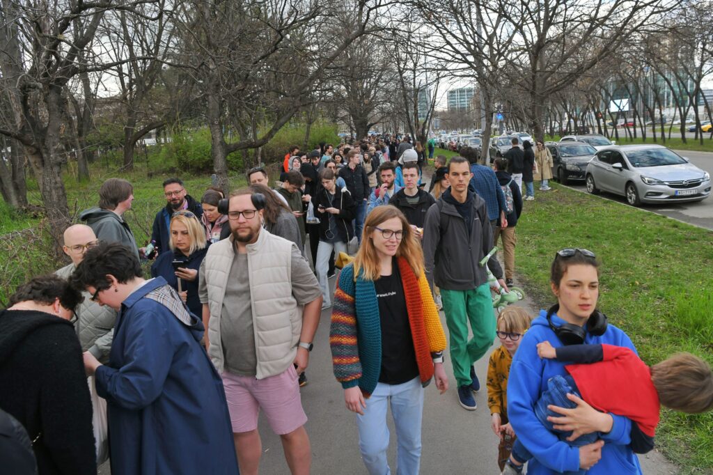 Beograd 17. mart 2024. Rusi glasanje u Beogradu predesednički izbori u Rusiji Foto:Goran Srdanov/Nova.rs