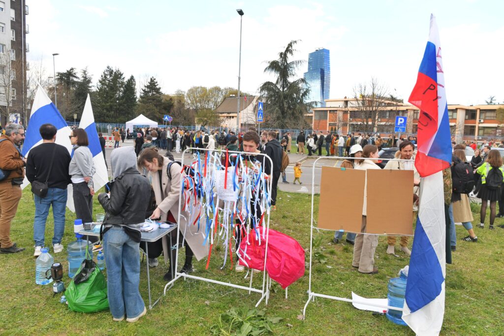 Beograd 17. mart 2024. Rusi glasanje u Beogradu predesednički izbori u Rusiji Foto:Goran Srdanov/Nova.rs