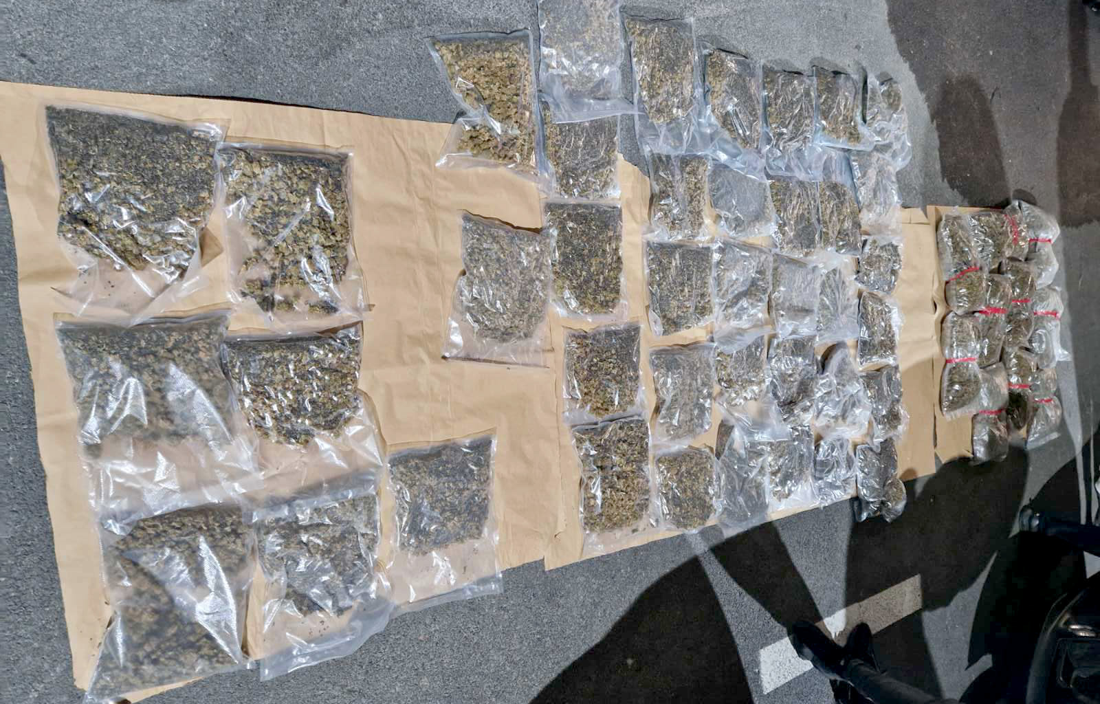 Zaplenjeno 25 kg marihuane