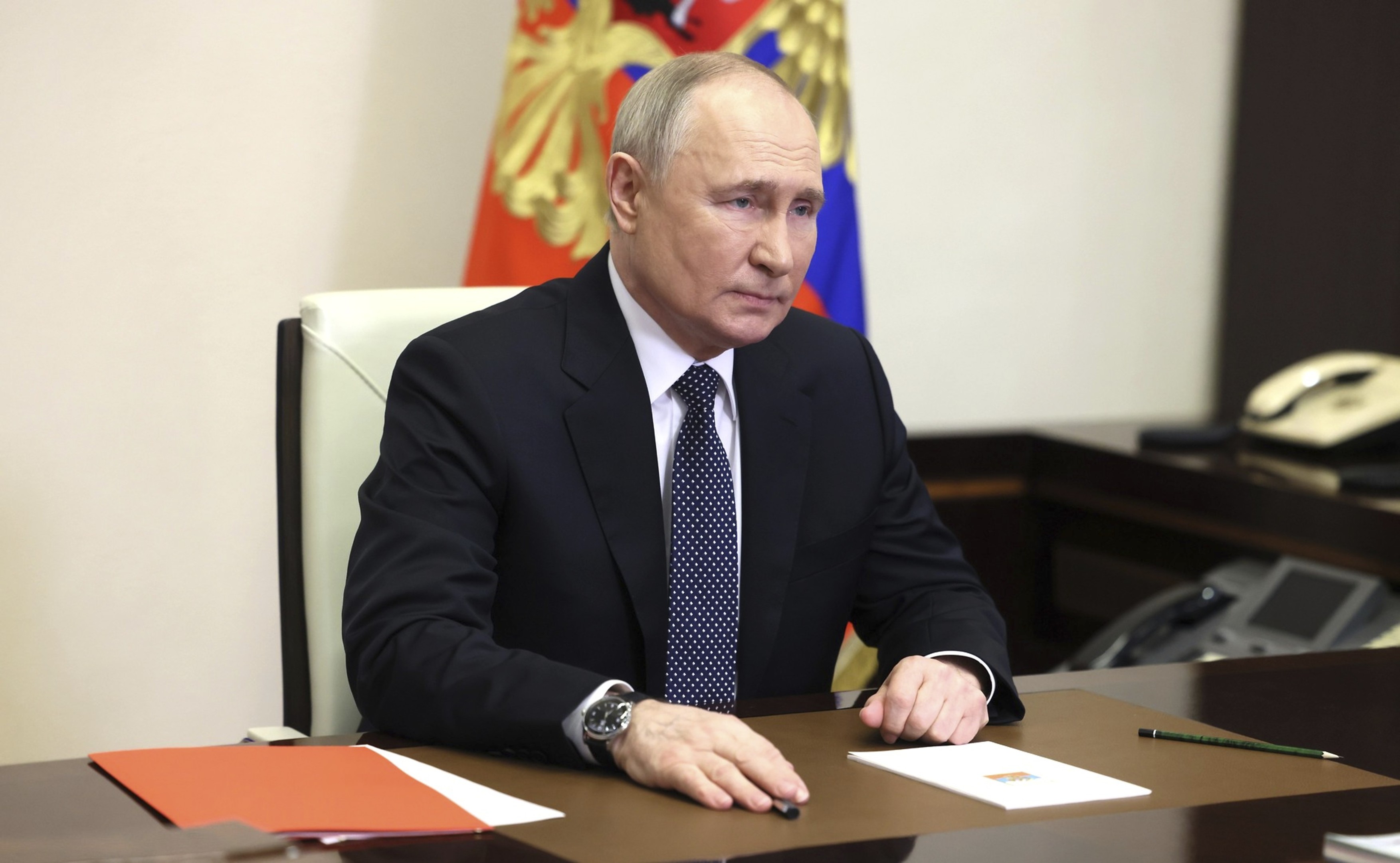 Russian President Putin Meets with Russian Security Council