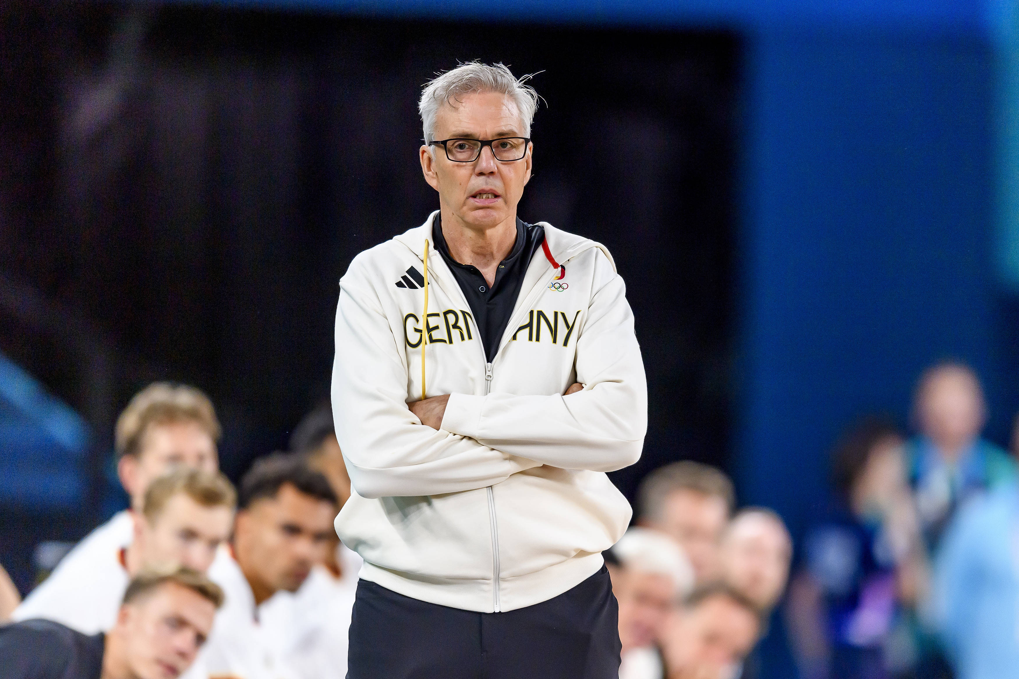 FRA, Olympische Sommerspiele Paris 2024, Basketball, Spiel um Platz 3 , Deutschland (GER) vs Serbien (SRB) / 10.08.2024,