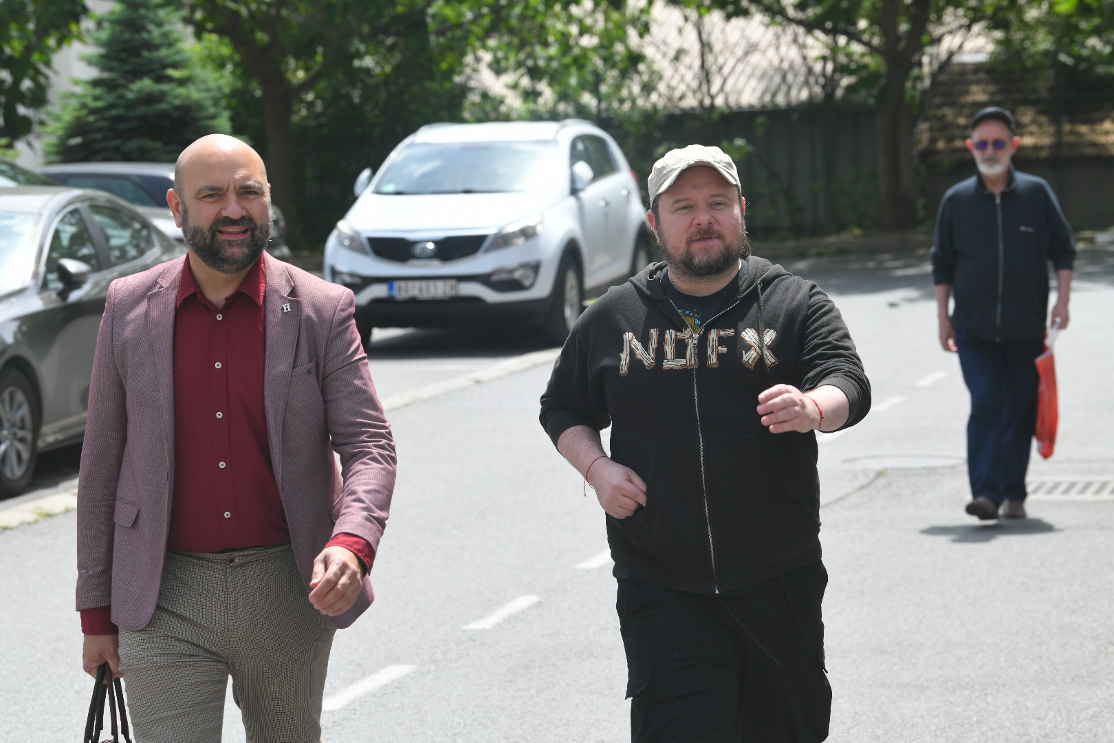 Beograd 17. maj 2024. Sudjenje Sapic Vidojkovic u Trecem osnovnom sudu po postupku koji gradonačenik Aleksandar Šapić vodi protiv novinara i pisca Marka Vidojkovića zbog povrede ugleda  Foto:Amir Hamzagić/Nova.rs