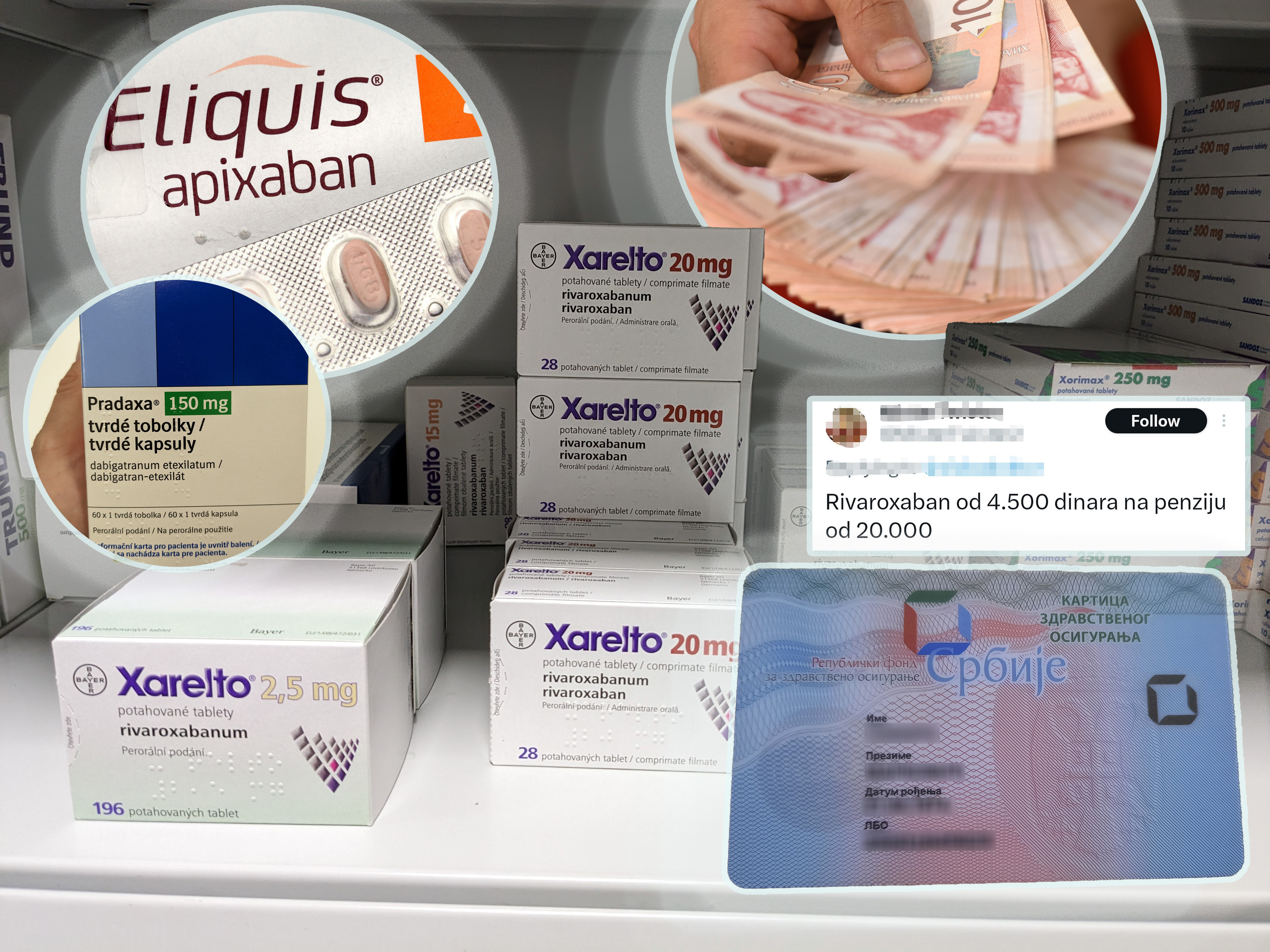 Prague,czech,Republic-january,11,2024.,Xarelto,,Medication,To,Reduce,Stroke,And