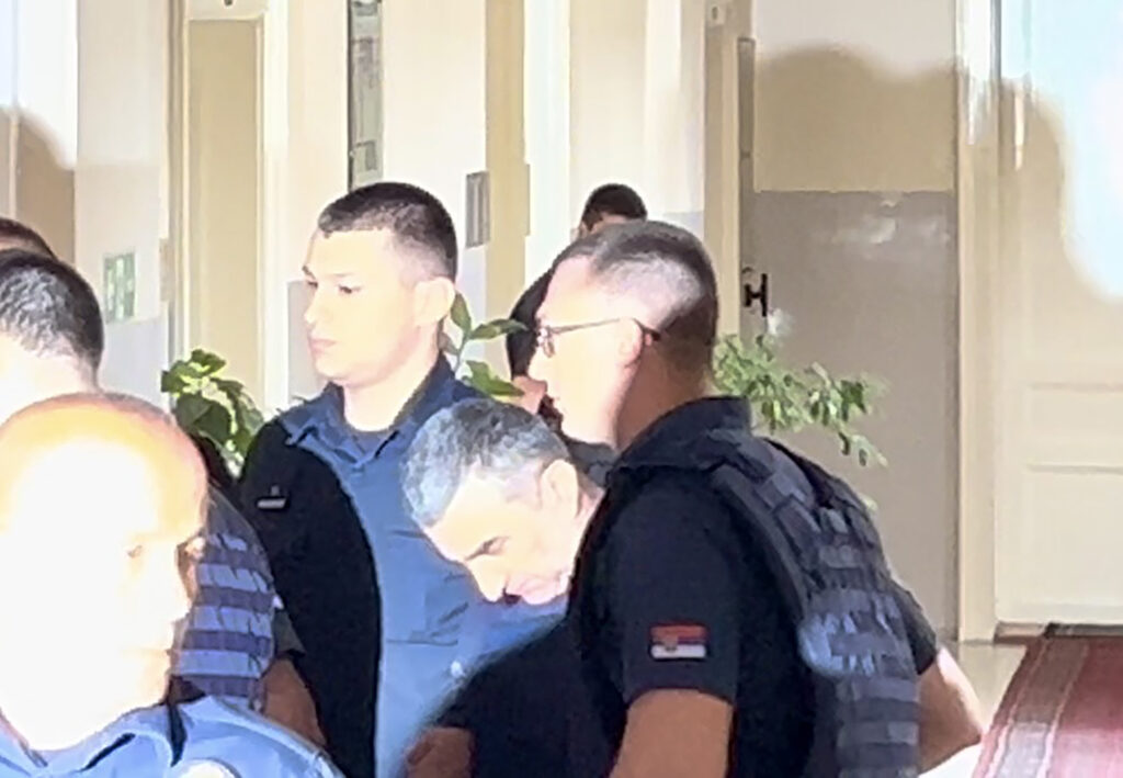 Smederevo, Viši sud, suđenje za maskr u Duboni i Malom Orasju, otac okrivljenog