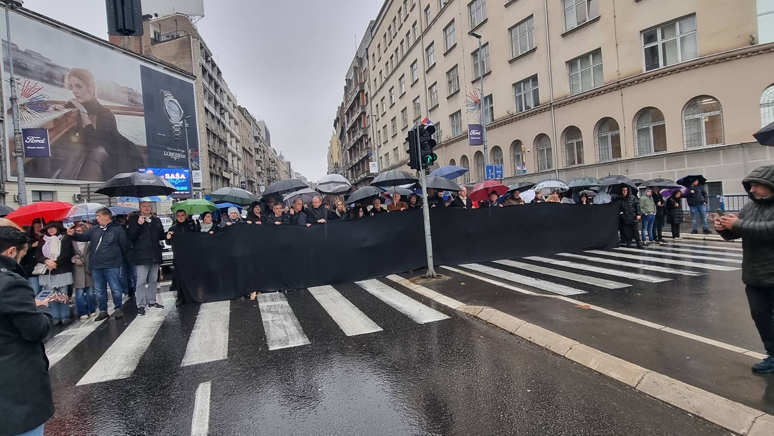 dragan djilas šutanovac SSP stranka odrzala na brankovom mostu 15 minuta Stani srbijo