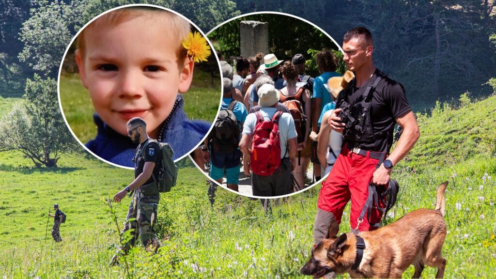 Emile, Potraga za nestalim dečakom Francuska