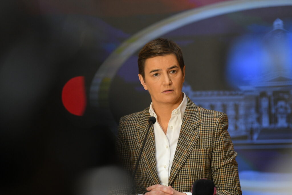 beograd 27.11.2024 kzs pred drugu sednicu skupstine ana brnabic