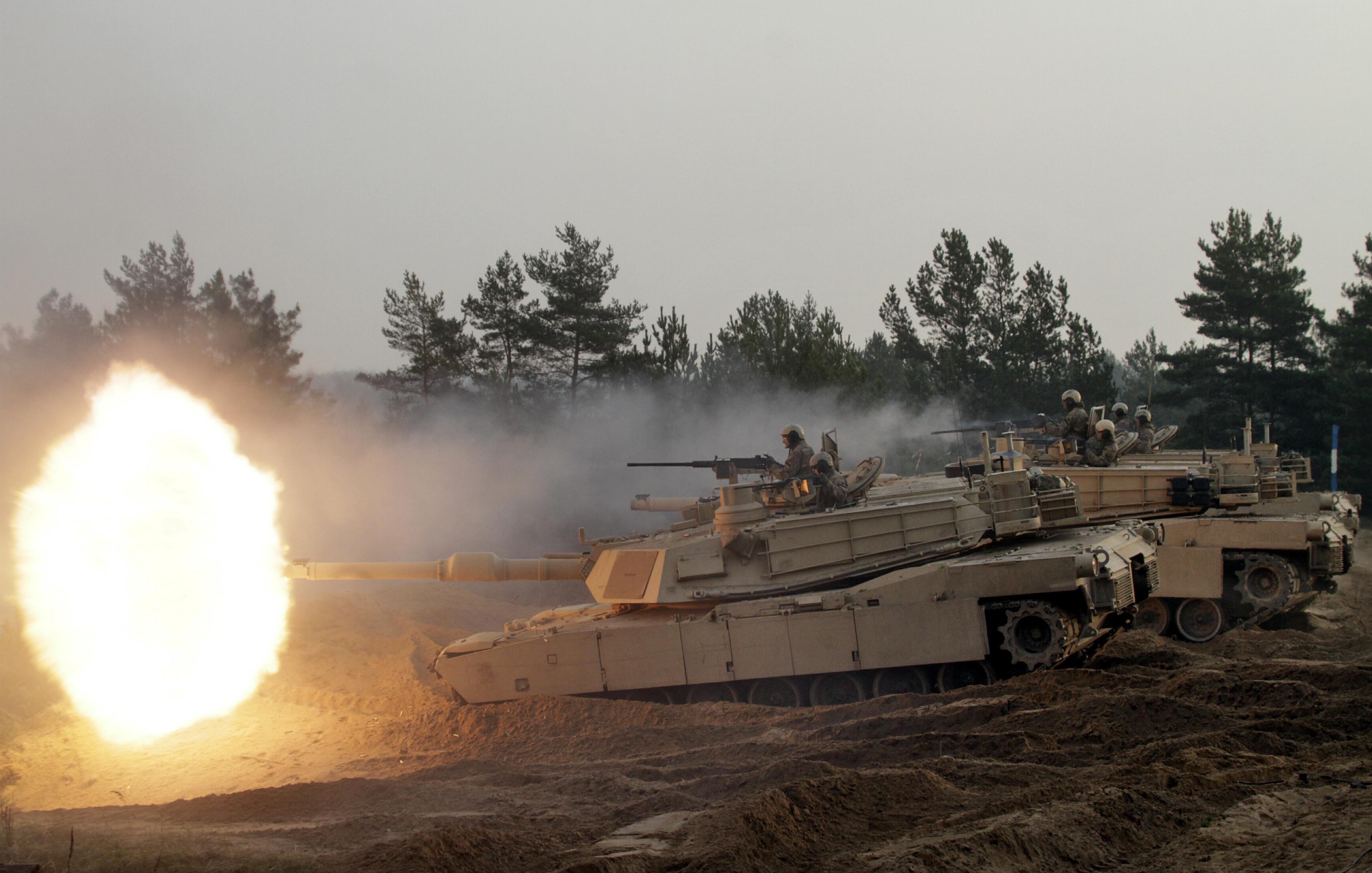 američki tenkovi US Army joins military maneuver in Latvia