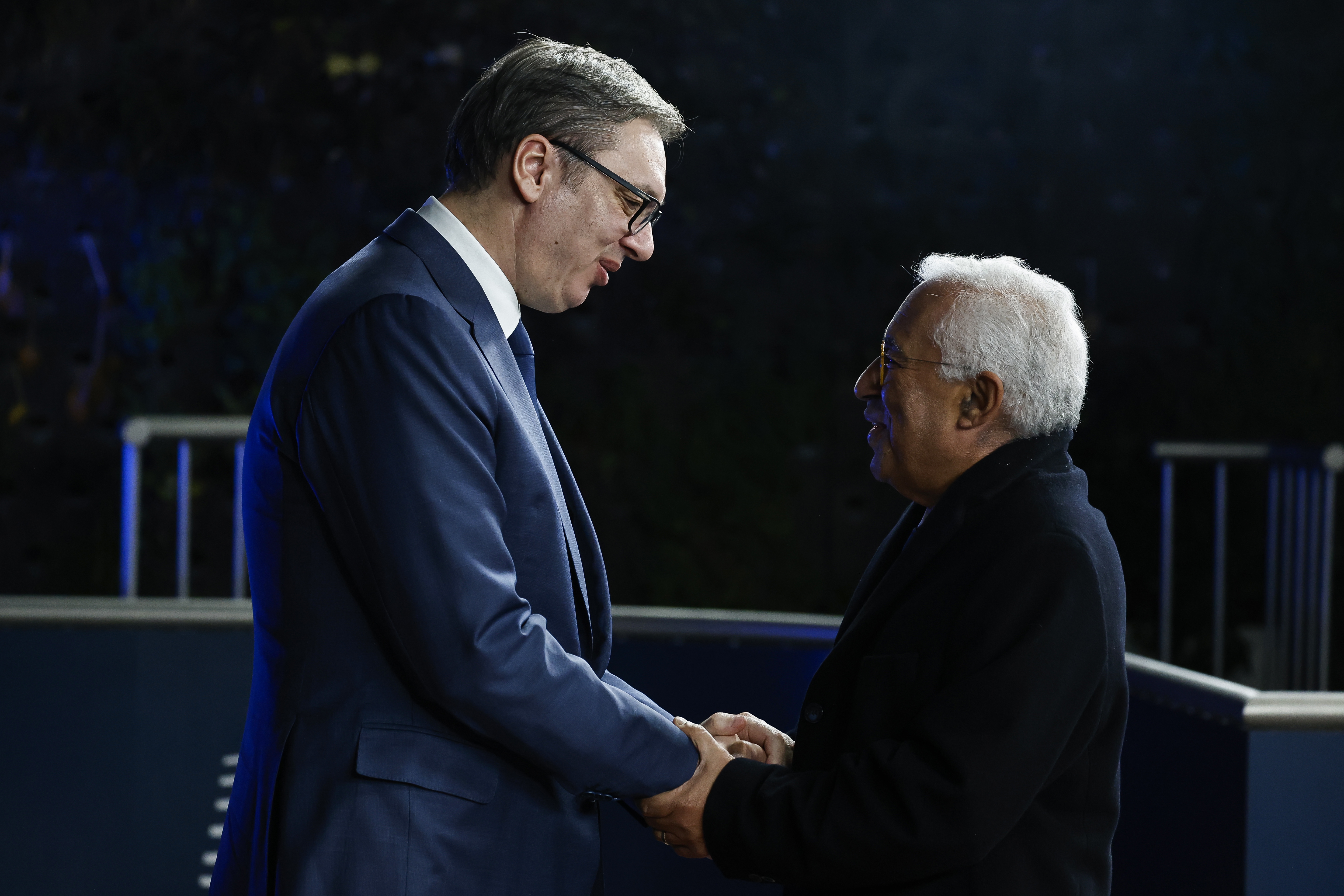 EU President Costa receives Balkan leaders