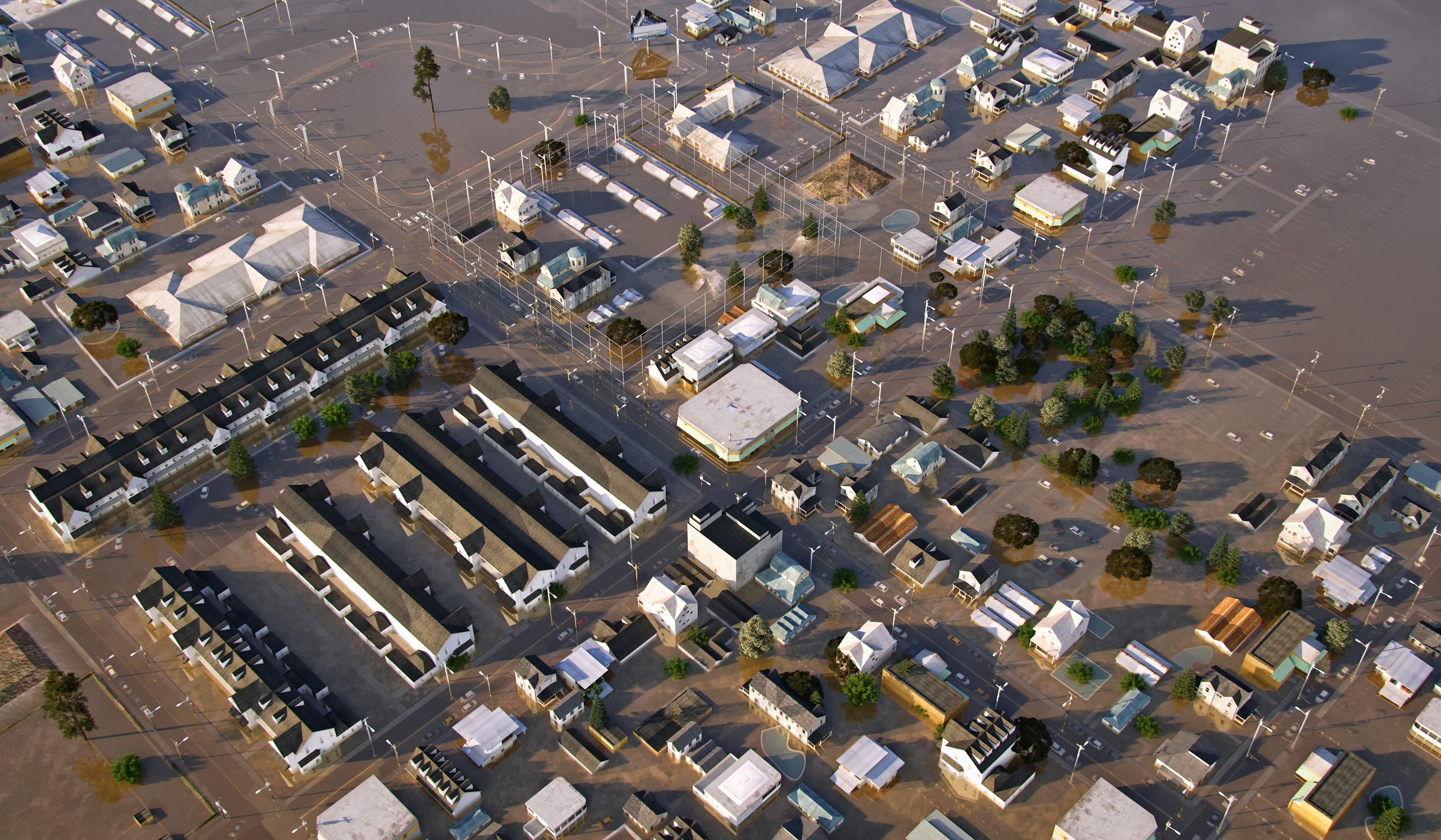 Poplava, pukla brana Ilustracija Foto: Shutterstock