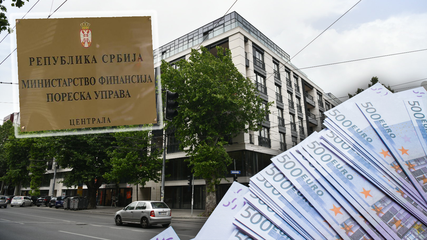 SPC, zgrada, izgradnja, investitor, pare, Poreska uprava, kombo Foto: Vesna Lalić/Nova.rs/Shutterstock/N1