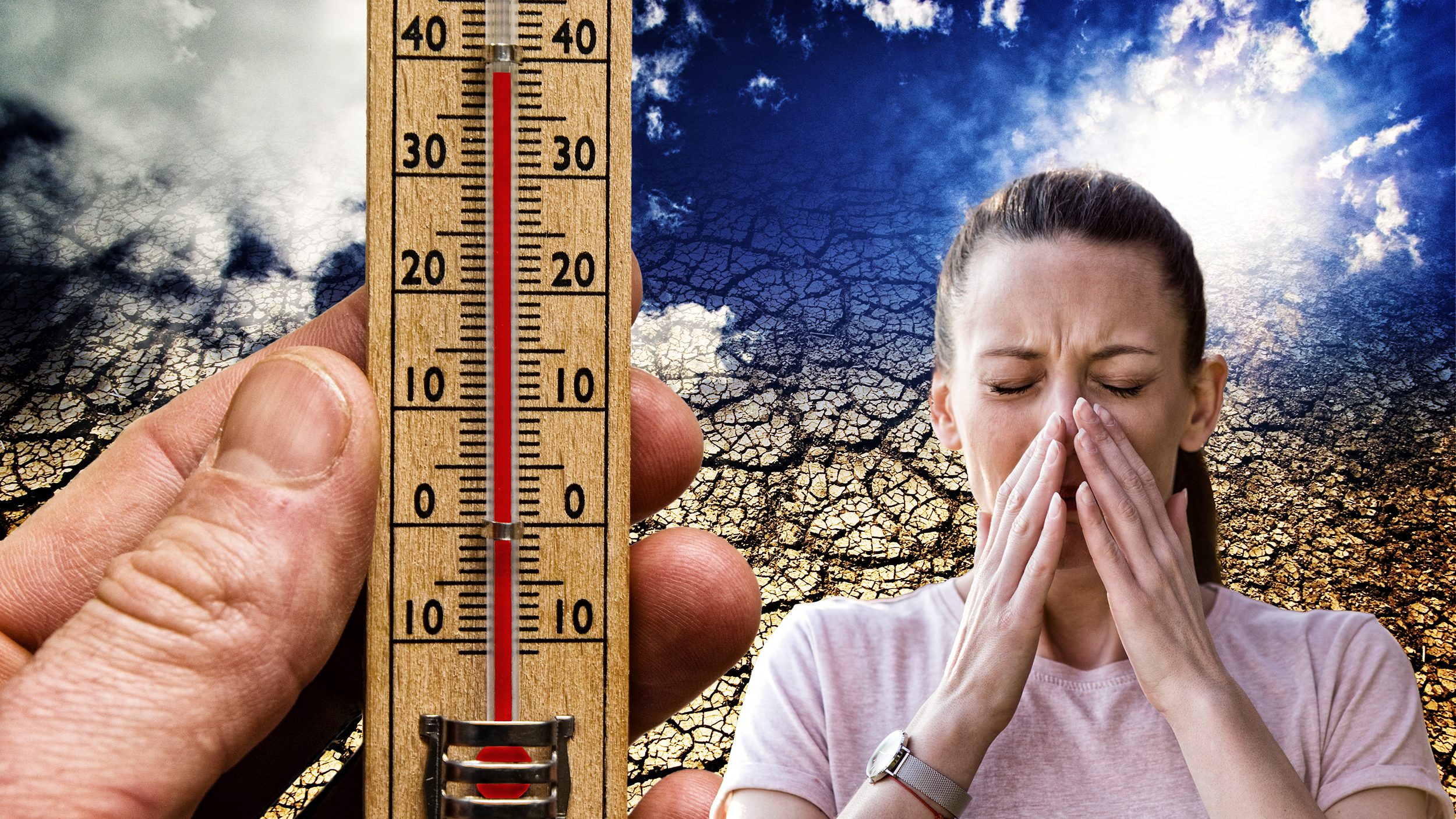 Global warming, climate change, hot weather, dry earth "alergijska apokalipsa" - priča je da zbog klimatskih promena sezona alergija postaje sve žešća