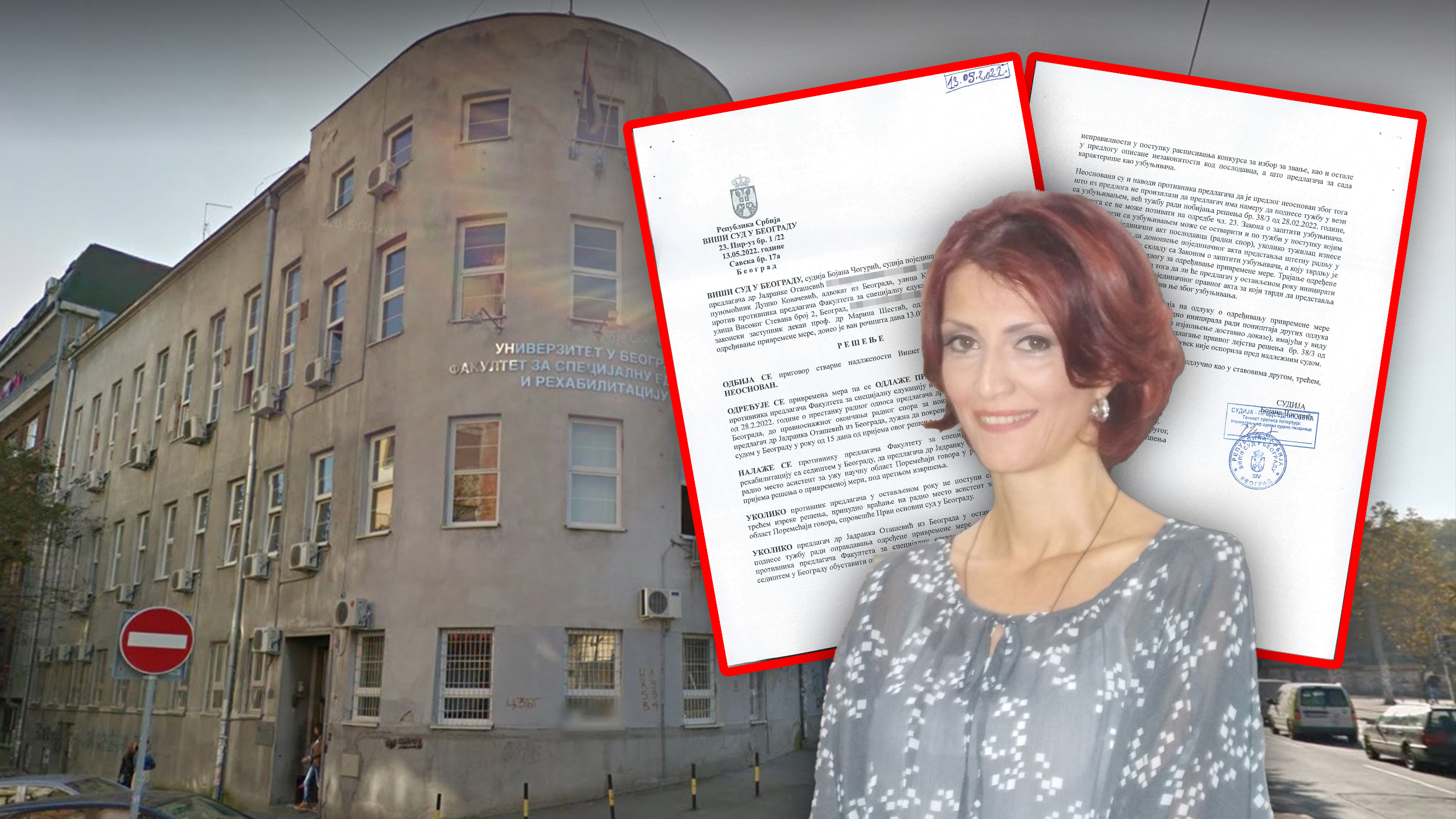 FASPER
Jadranka se 11 godina bori za mesto nastavnika na Fakultetu za edukaciju i rehabilitaciju, ali je šefica katedre, optužena za prevaru i falsifikovanje sabotira