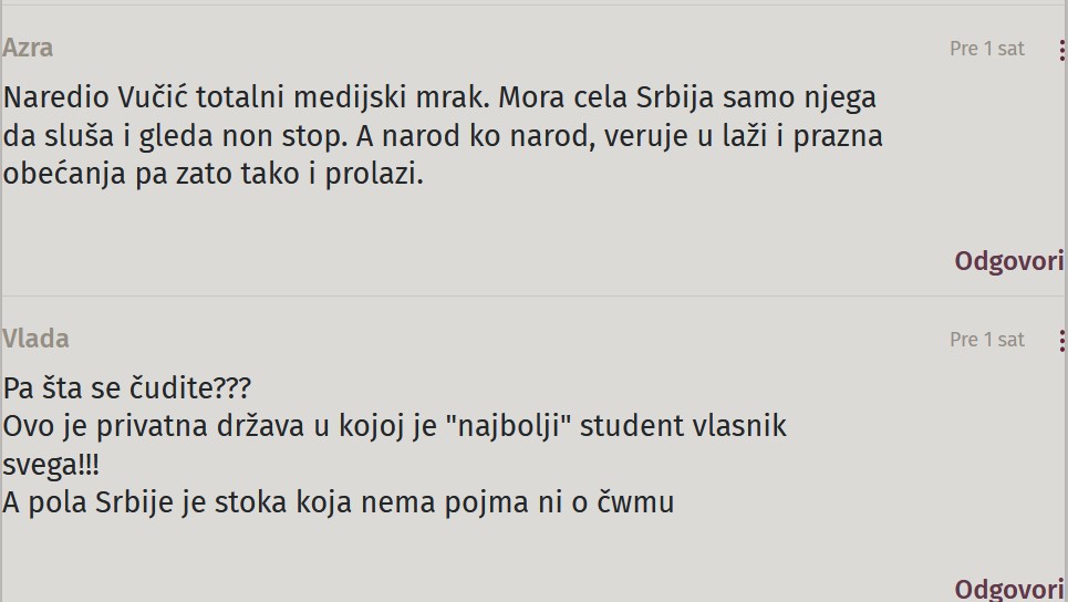 Tiršova, ukidanje SBB donacije