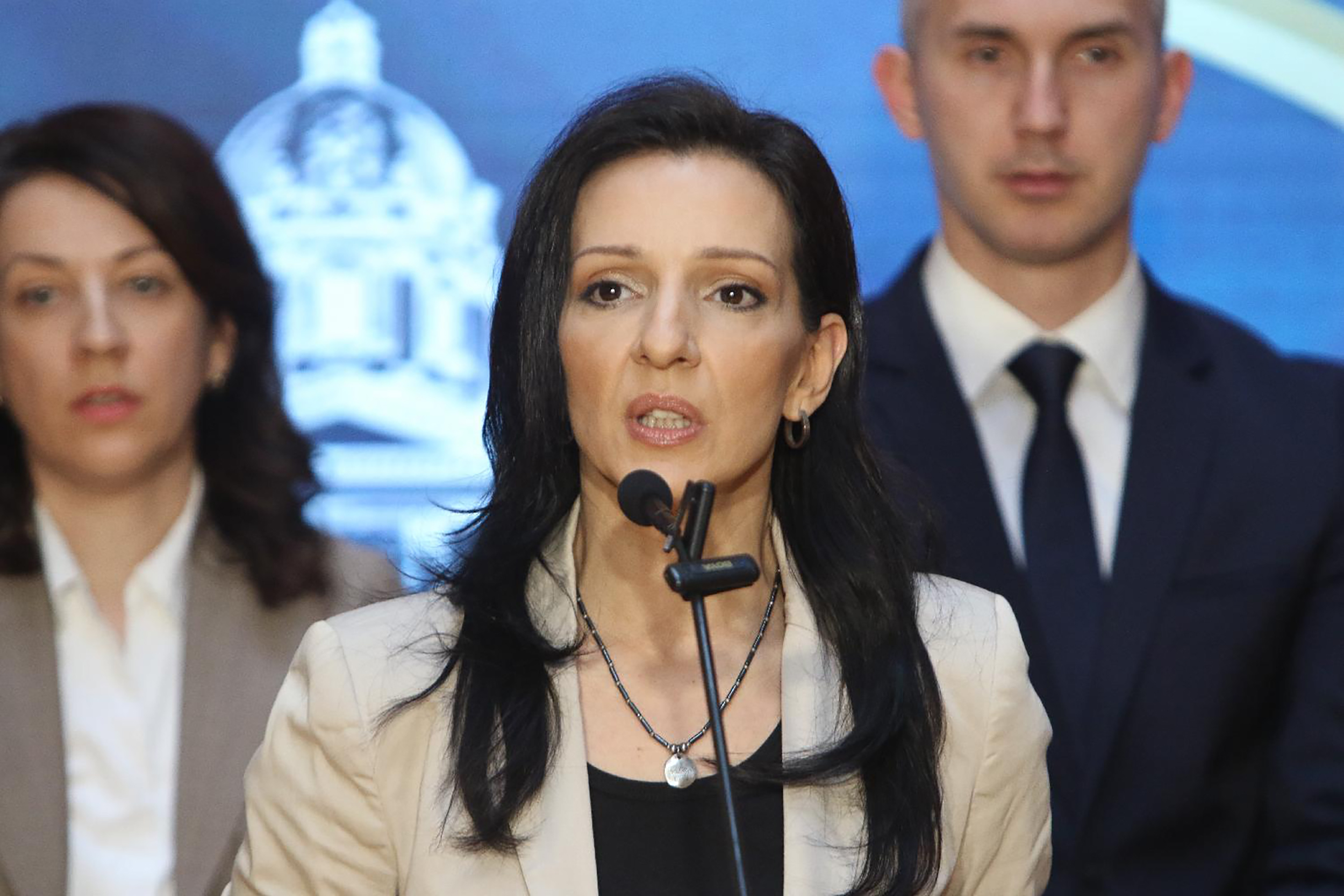 Konferencija za novinare Srbija protiv nasilja, u Skupštini Srbije