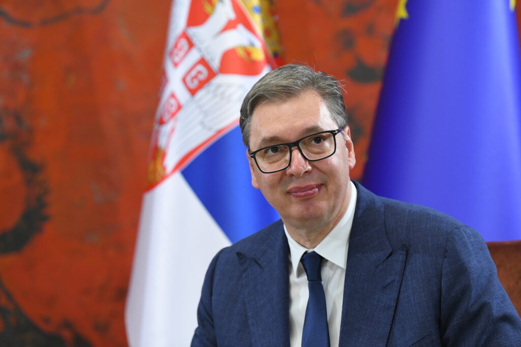 Beograd, 29.08.2024. Palata Srbija, Doček Emanuela Makrona ispred Palate Srbija, Emanuel Makron u poseti Srbiji, sastanak Makrona i Vučića Foto: Amir Hamzagić/Nova.rs