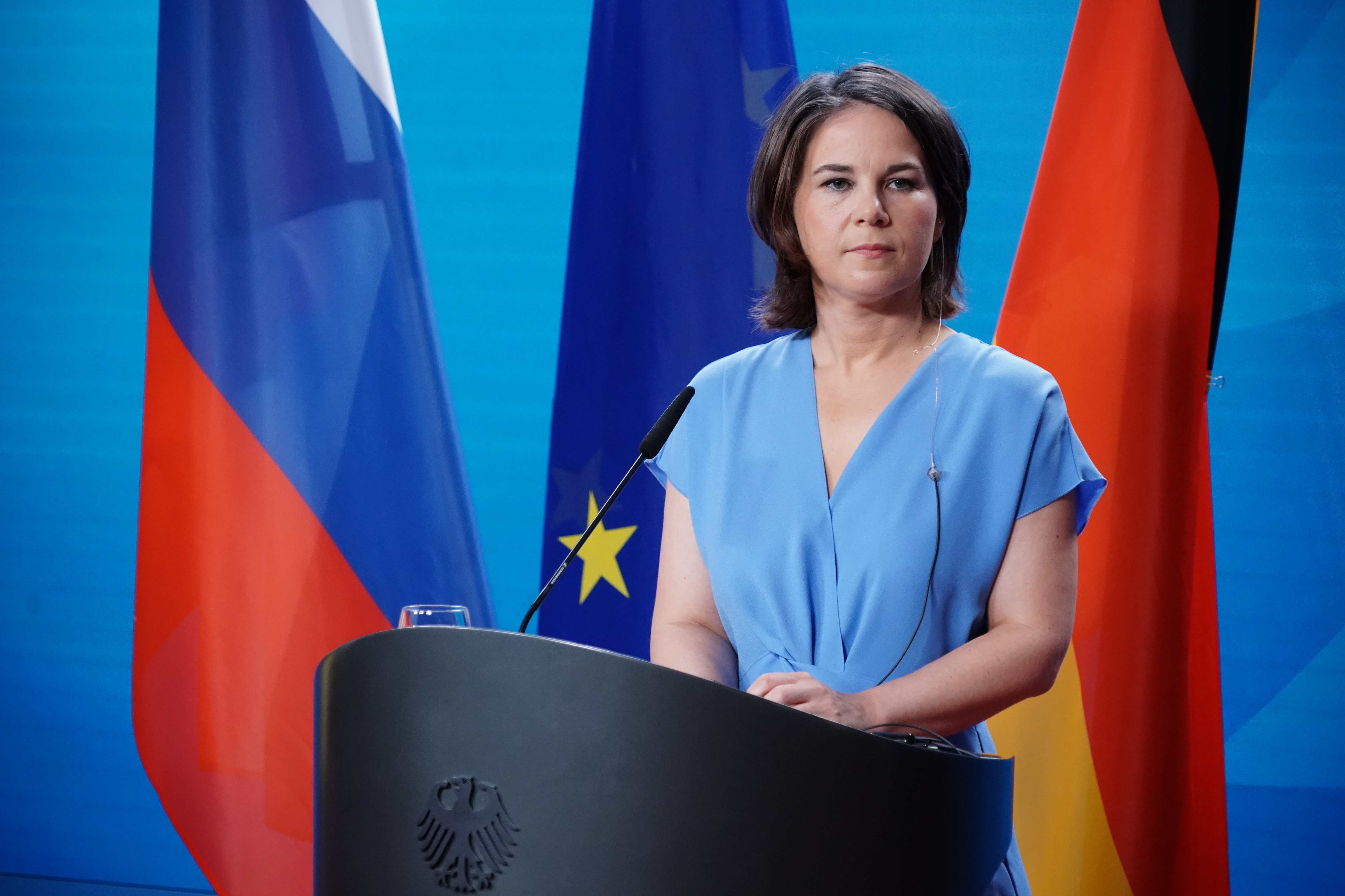 The Slovenian Foreign Minister visits Berlin and meets with her German counterpart