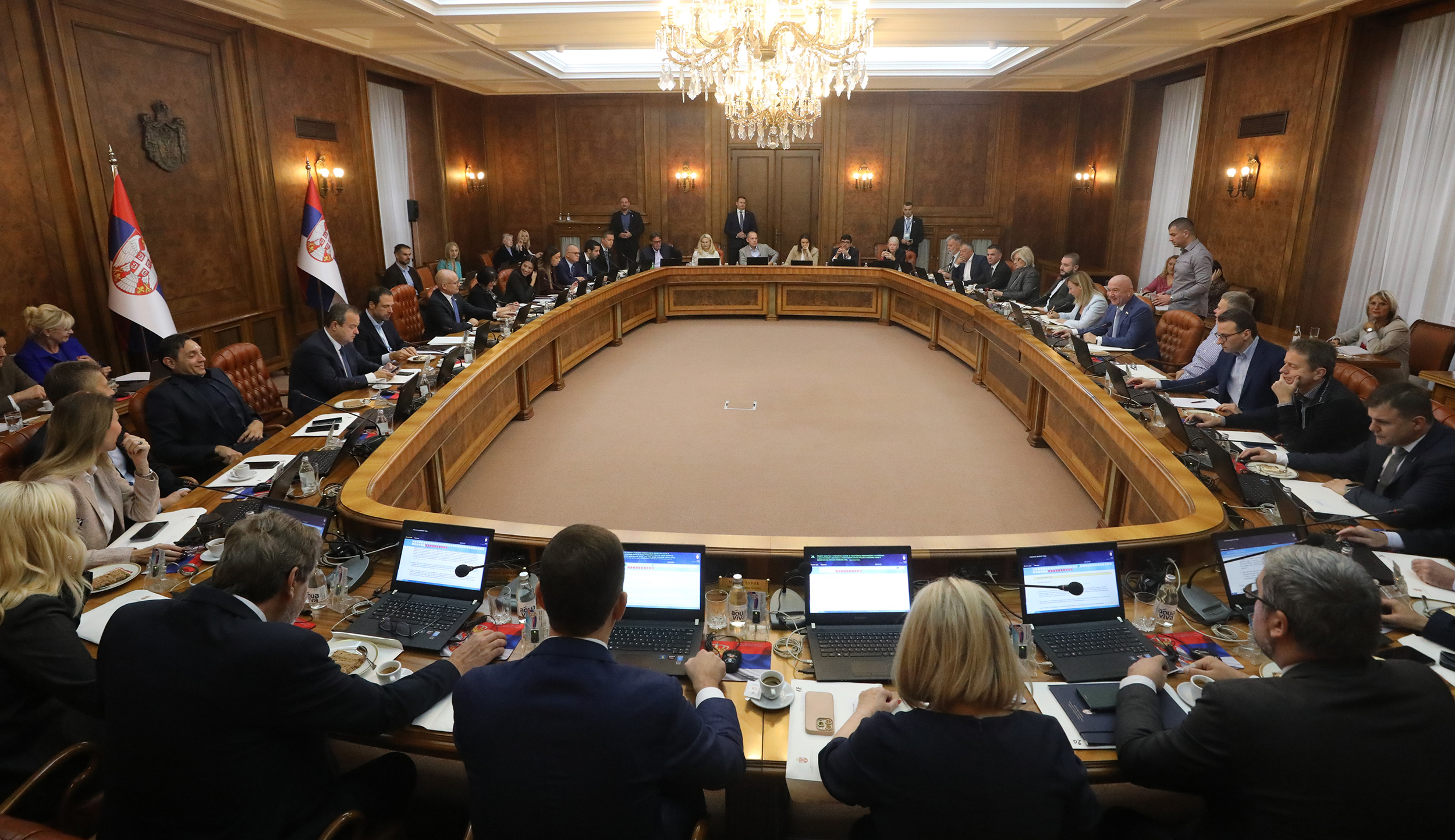 Beograd, 3. oktobra 2024. - Sednica Vlade Republike Srbije kojom predsedava premijer Miloš Vučević. FOTO TANJUG/ VLADA REPUBLIKE SRBIJE/ SLOBODAN MILJEVIĆ/ bs