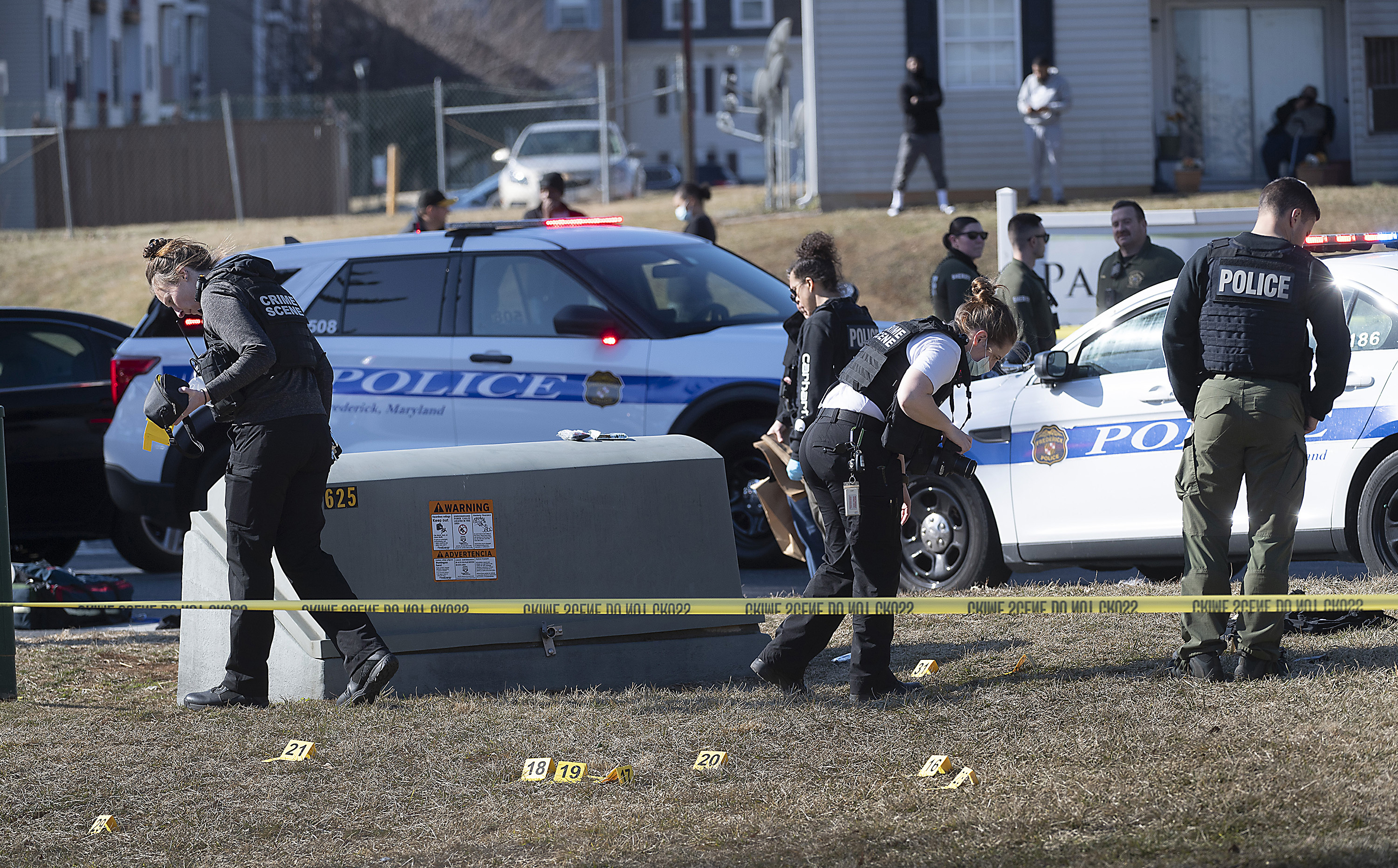 Maryland Officers Shot