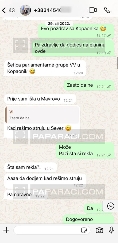 Slavko Simić i Mimoza Kusari Ljilja, privatna prepiska o Radoičiću. Slike prosledio Andrija Lazarević uz komentar da imamo dozvolu za objavljivanje
