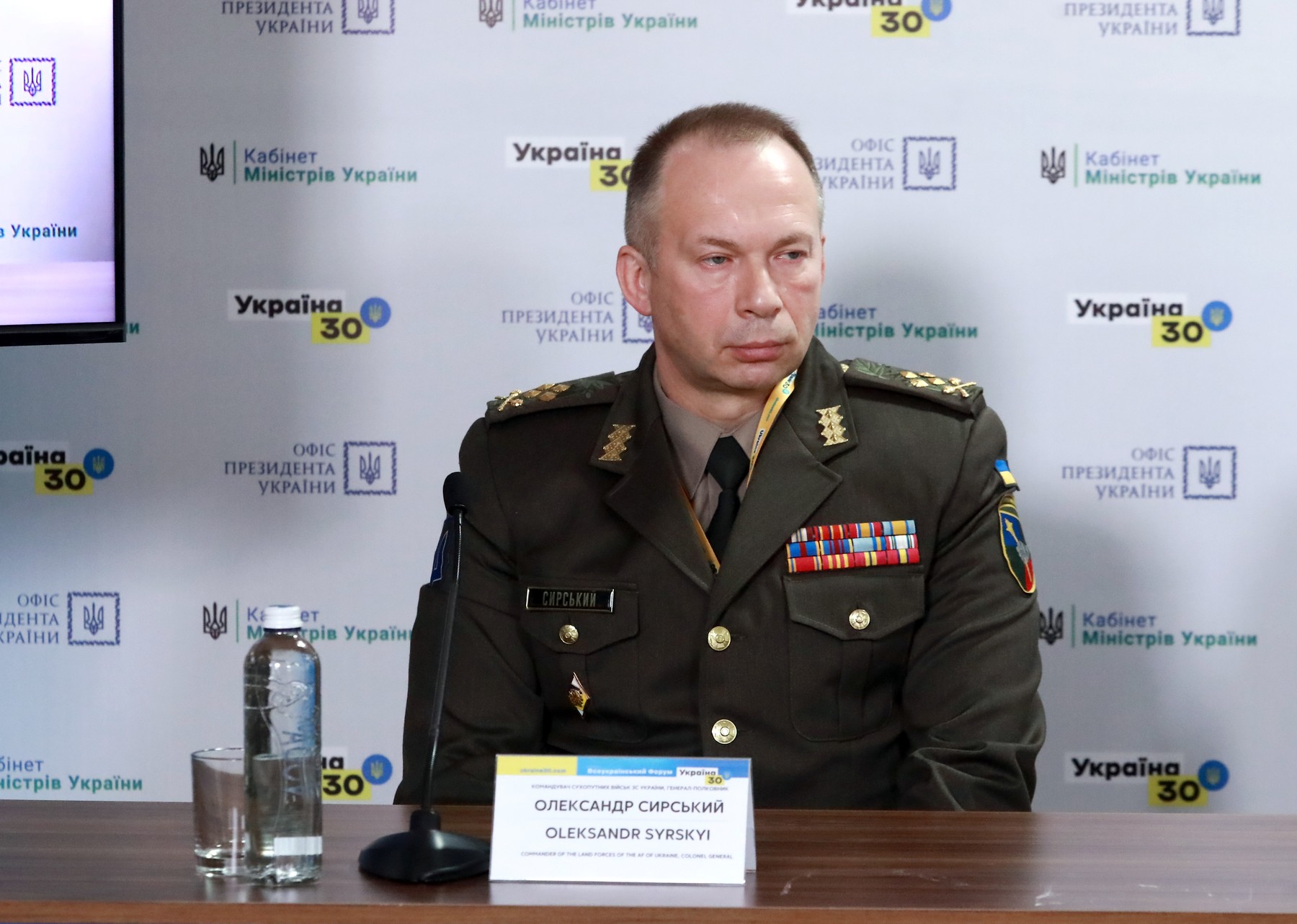 News conference of speakers at Ukraine 30. National Security Forum