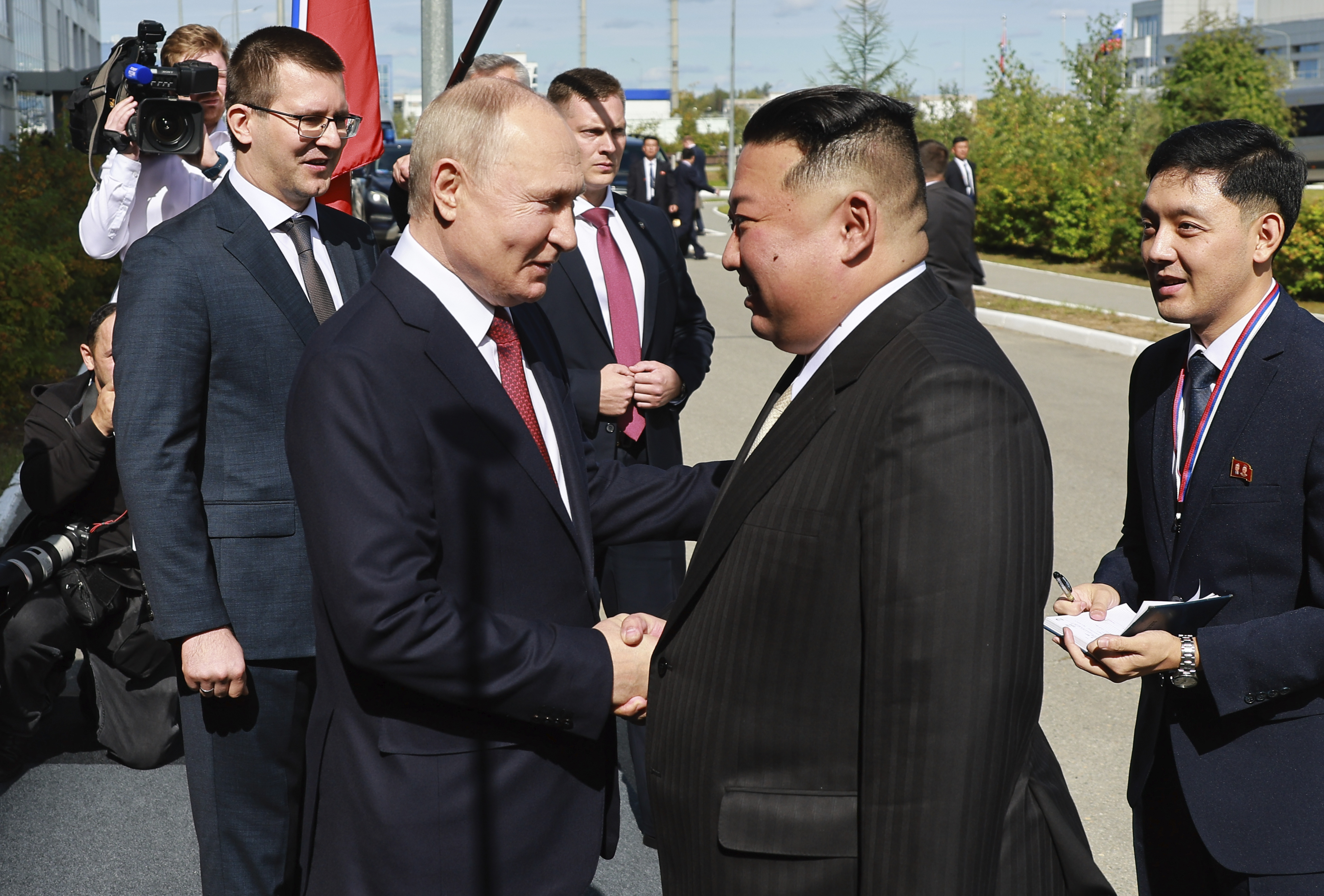 APTOPIX North Korea Russia