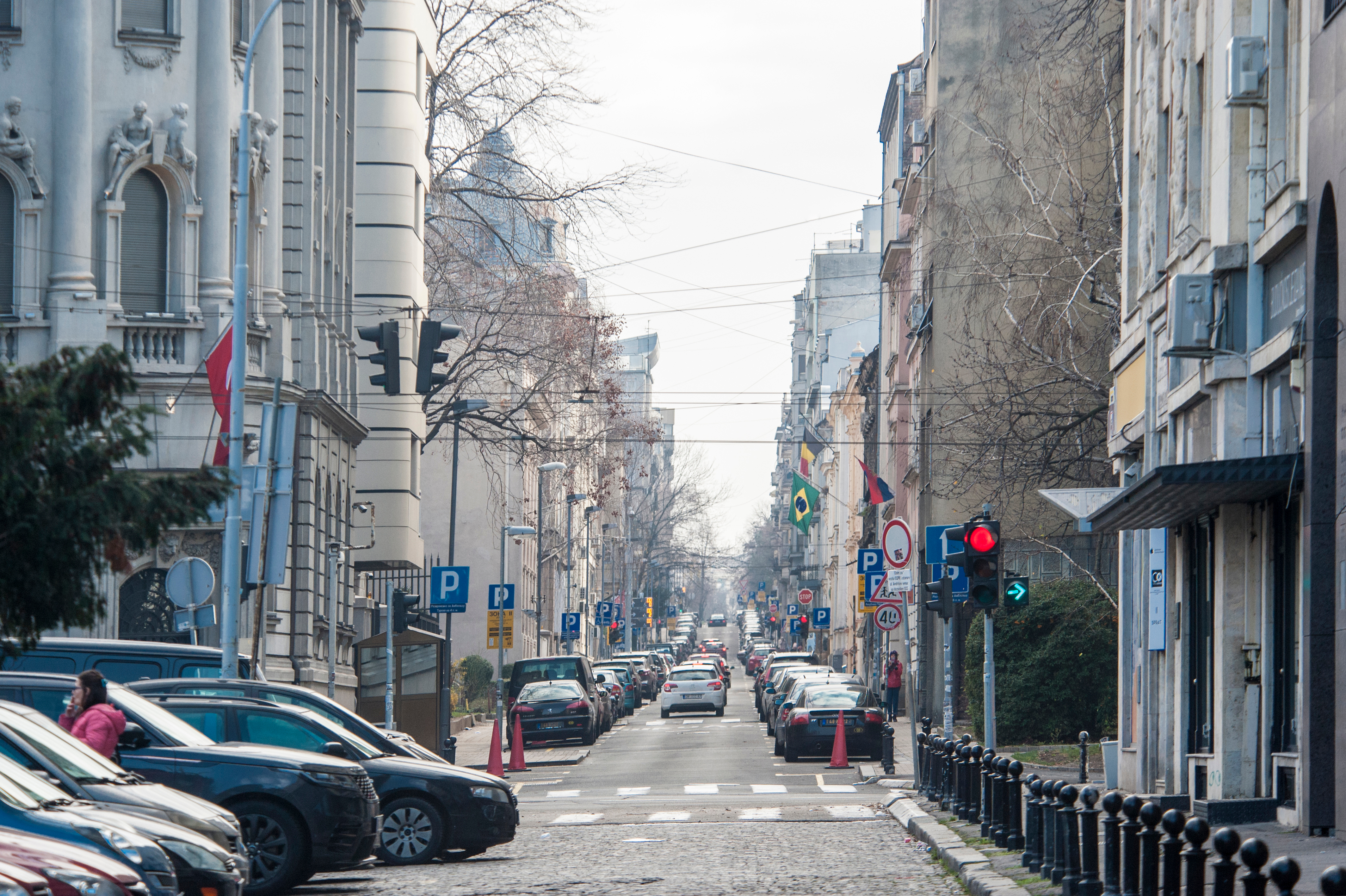 Belgrade,,Serbia,-,1/1/2020.,Rush,Hour,In,One,Of,The