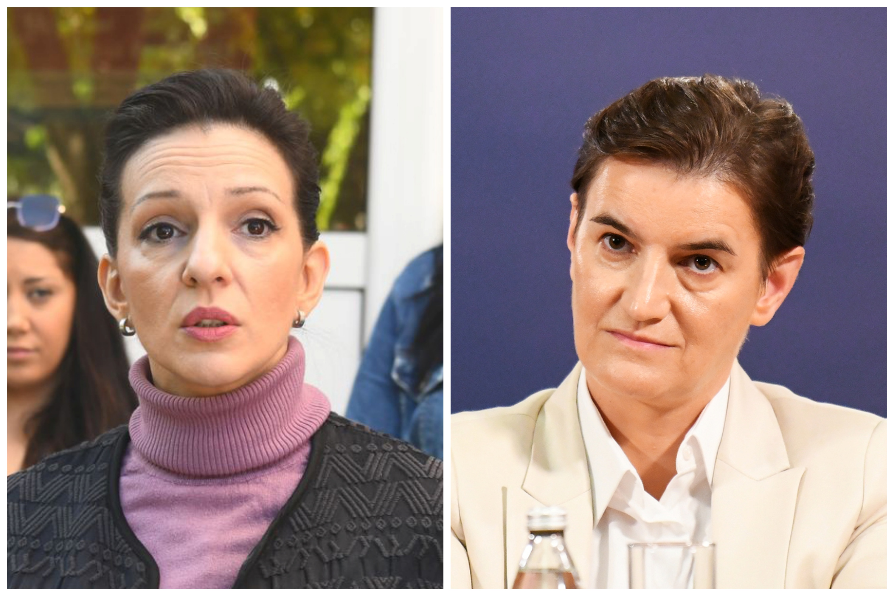 marinika tepic ana brnabic kombo foto arhiva