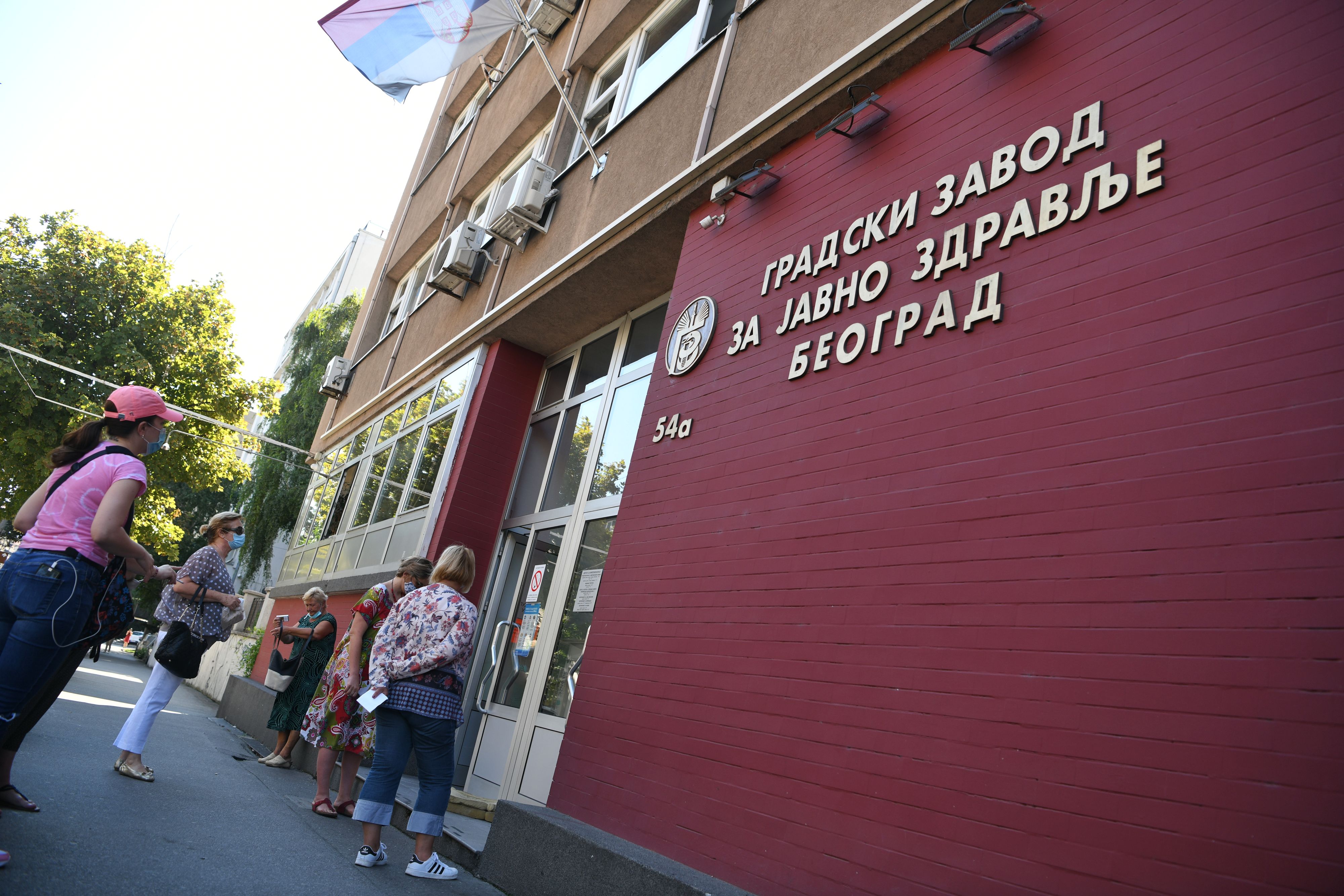Beograd 20. avgust 2020. PCR test mesta za testiranje na koronavirus Covid 19 Gradski zavod za javno zdravlje Foto:Filip Krainčanić/Nova.rs