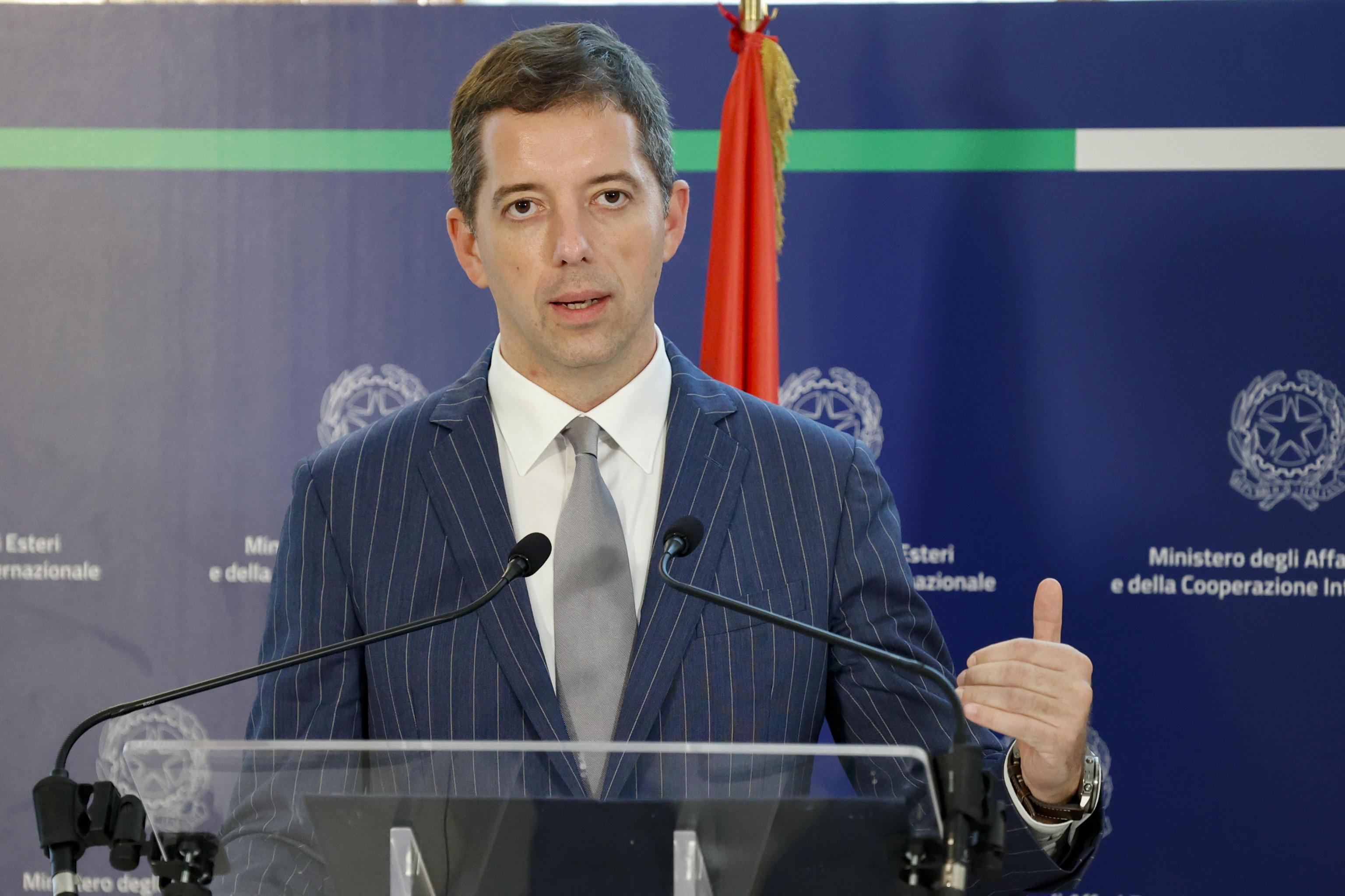 Serbian Minister of Foreign Affairs Marko Djuric visits Rome