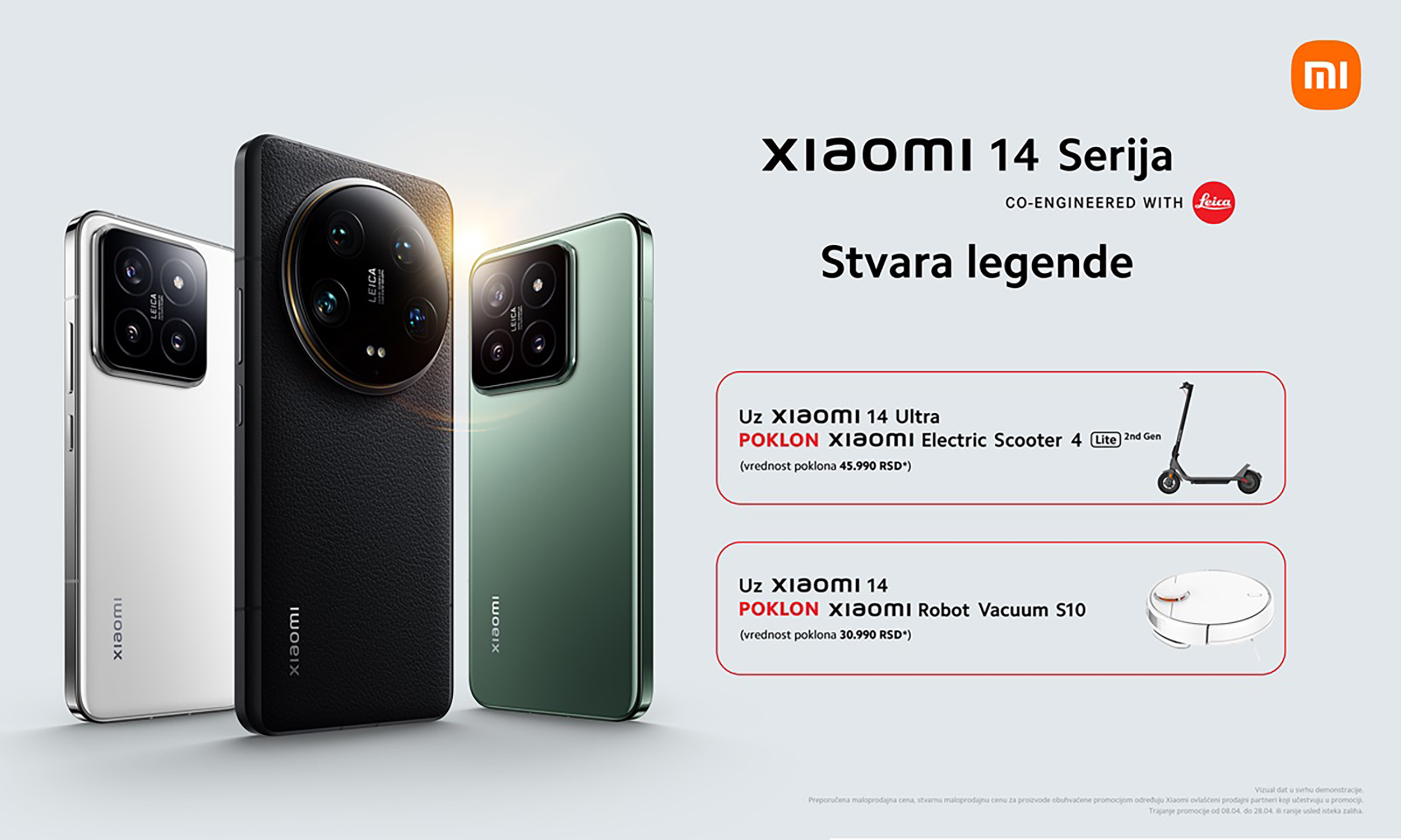 Xiaomi 14 - objava PONEDELJAK 8.4. - isticanje od 17h